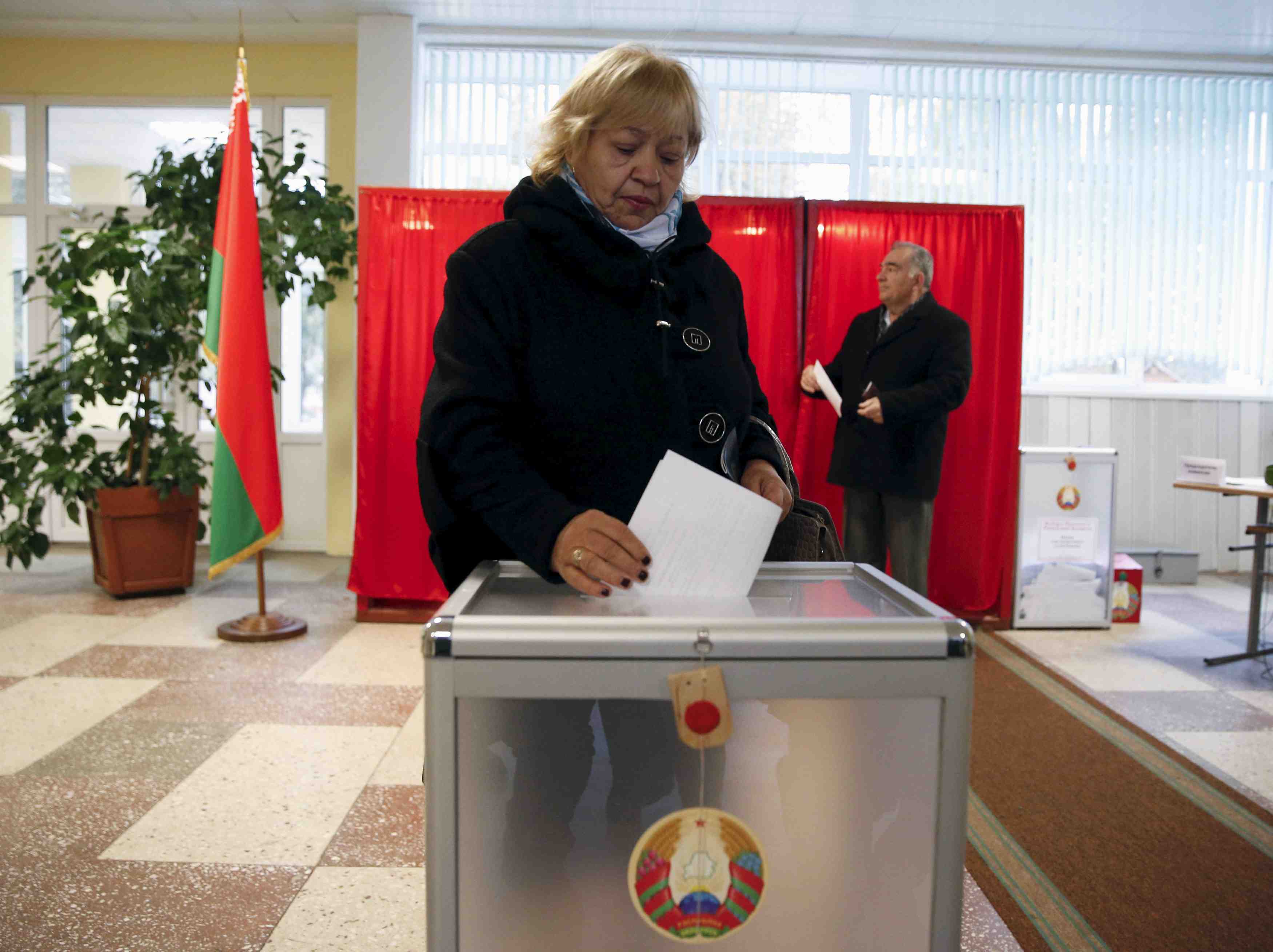 Les bielorusses elisent leur president