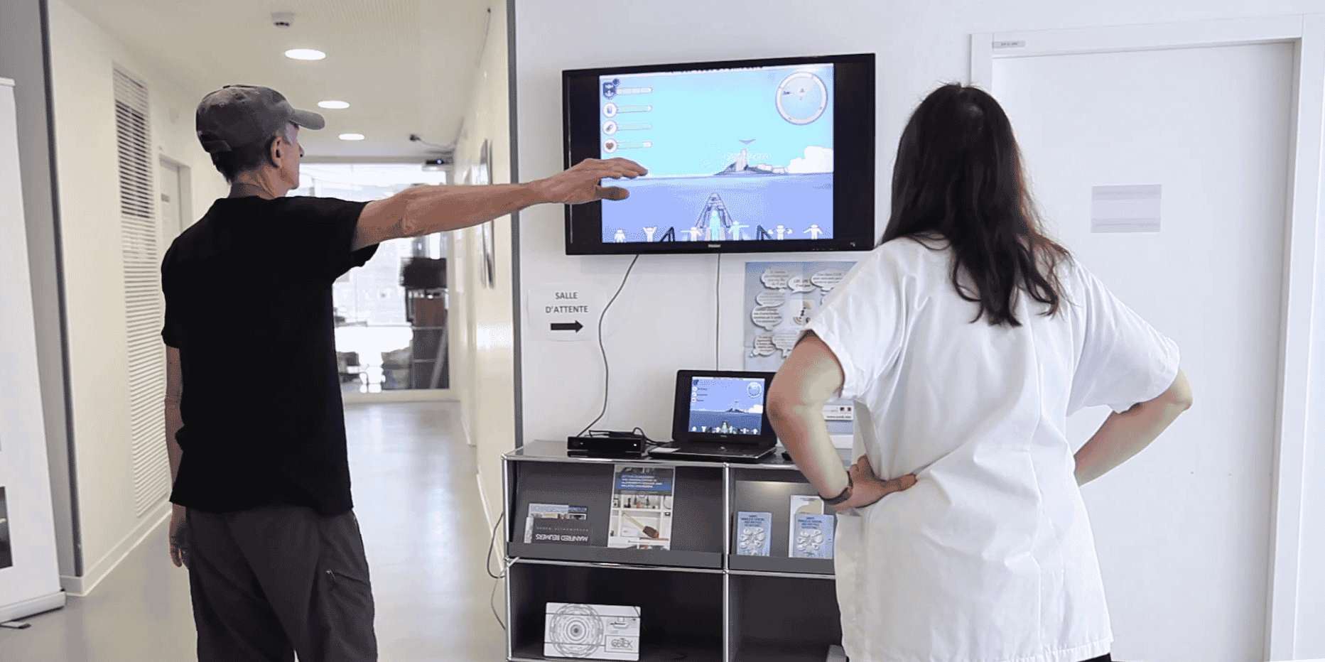 Genious Healthcare crée des jeux vidéo thérapeutiques pour lutter contre les maladies neurodégénératives.