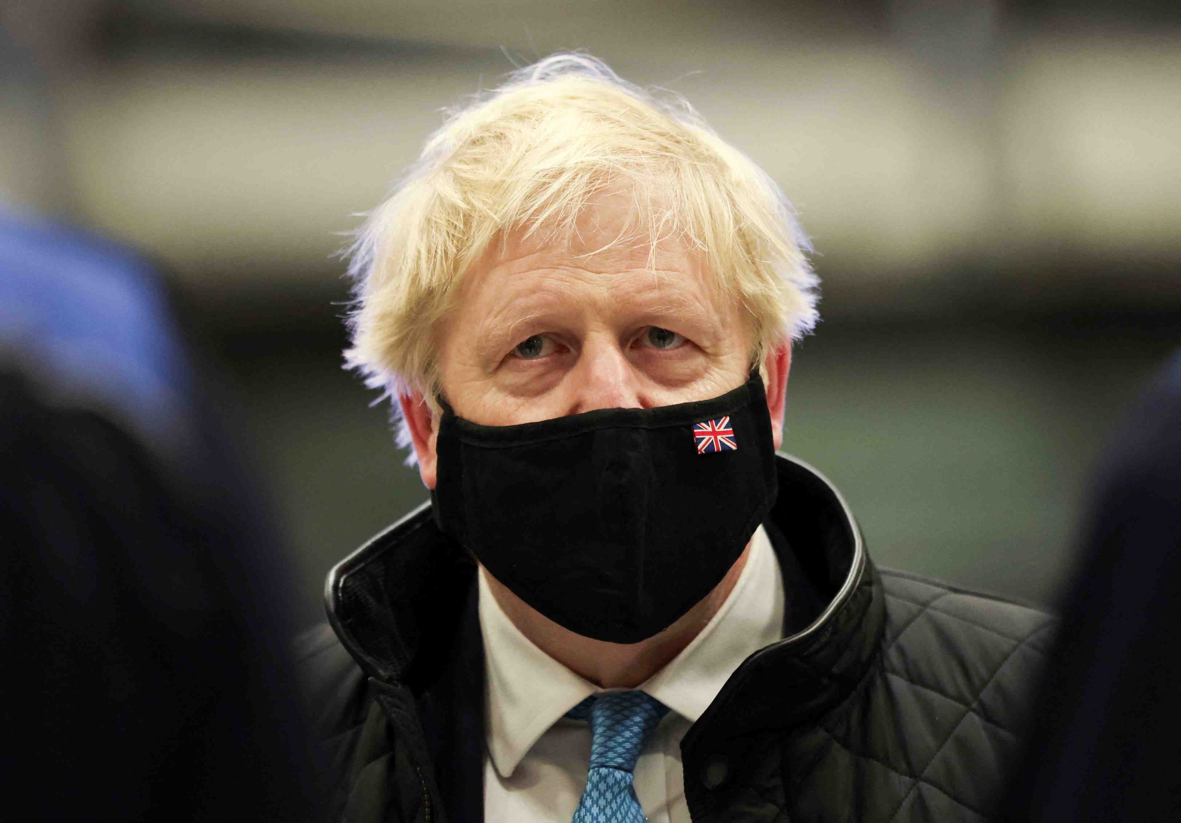 Johnson en ukraine pour afficher le soutien de londres a kiev