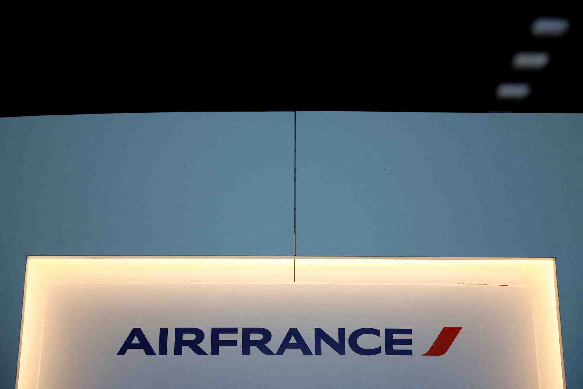 Photo d'archives du logo d'air france