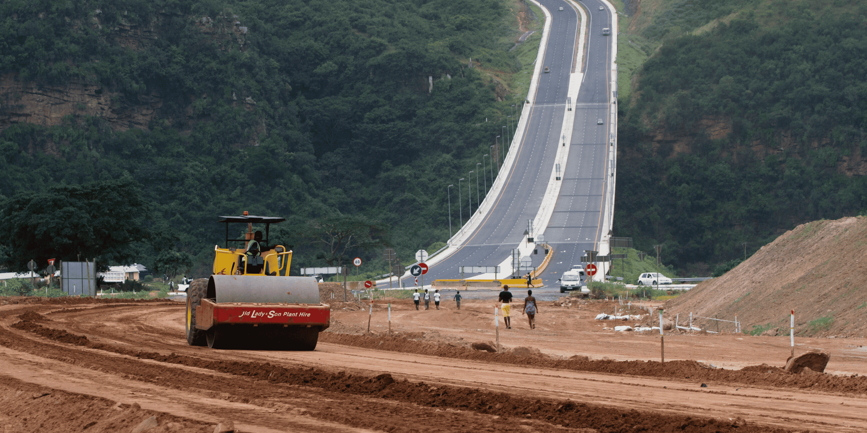 chantier route infrastructure btp travaux construction