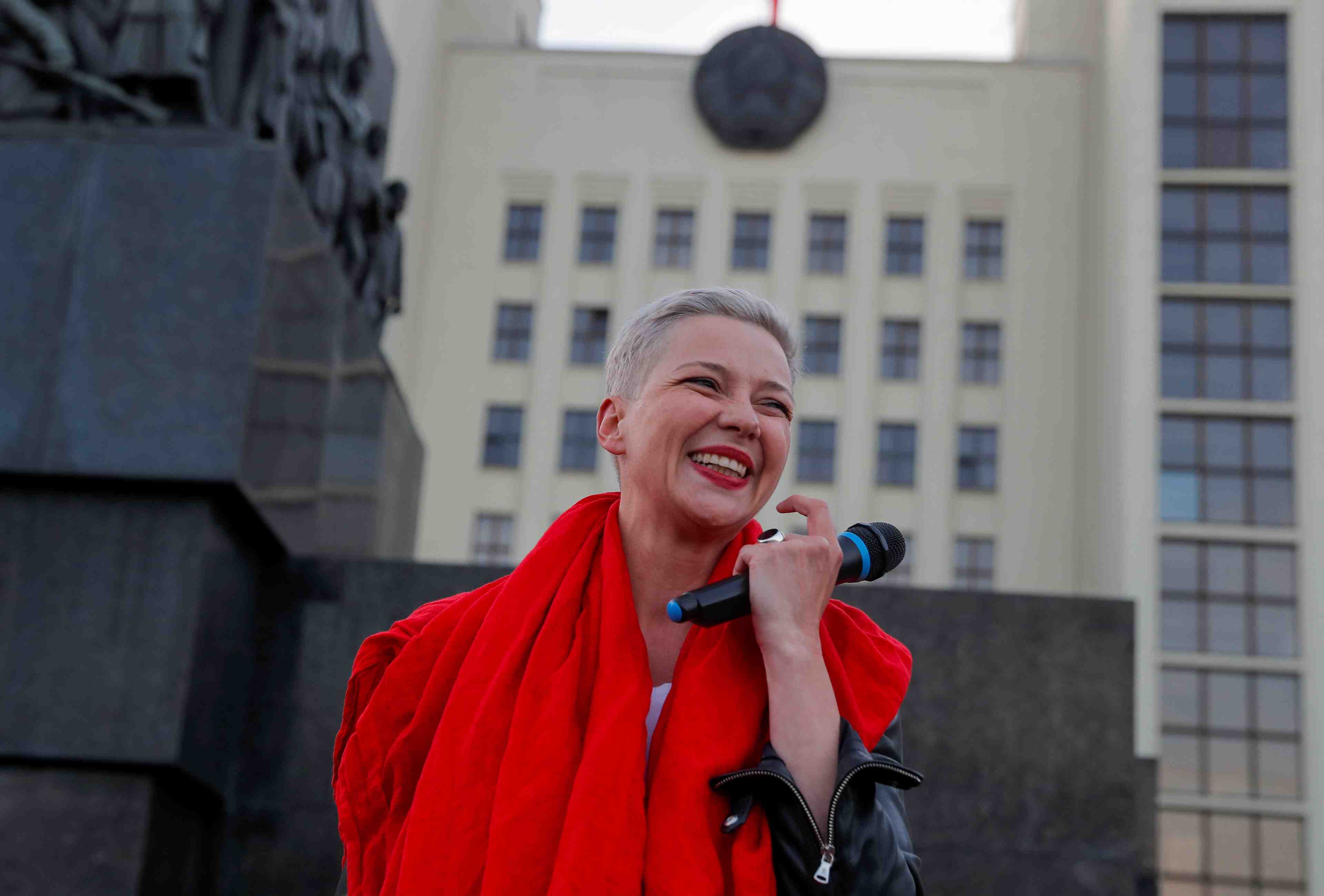 L'opposante maria kolesnikova est en ukraine, selon les douanes bielorusses