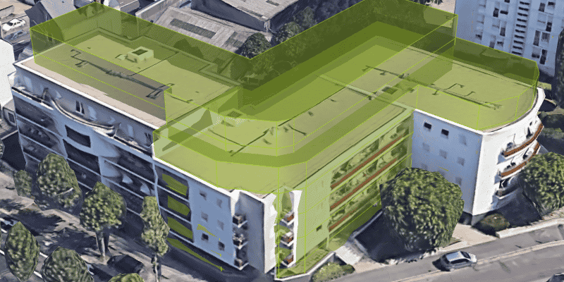 Le bailleur social La Nantaise d'Habitations étudie, avec la société UpFactor, la possibilité de surélévation de ses résidences sur Nantes et sa première couronne.