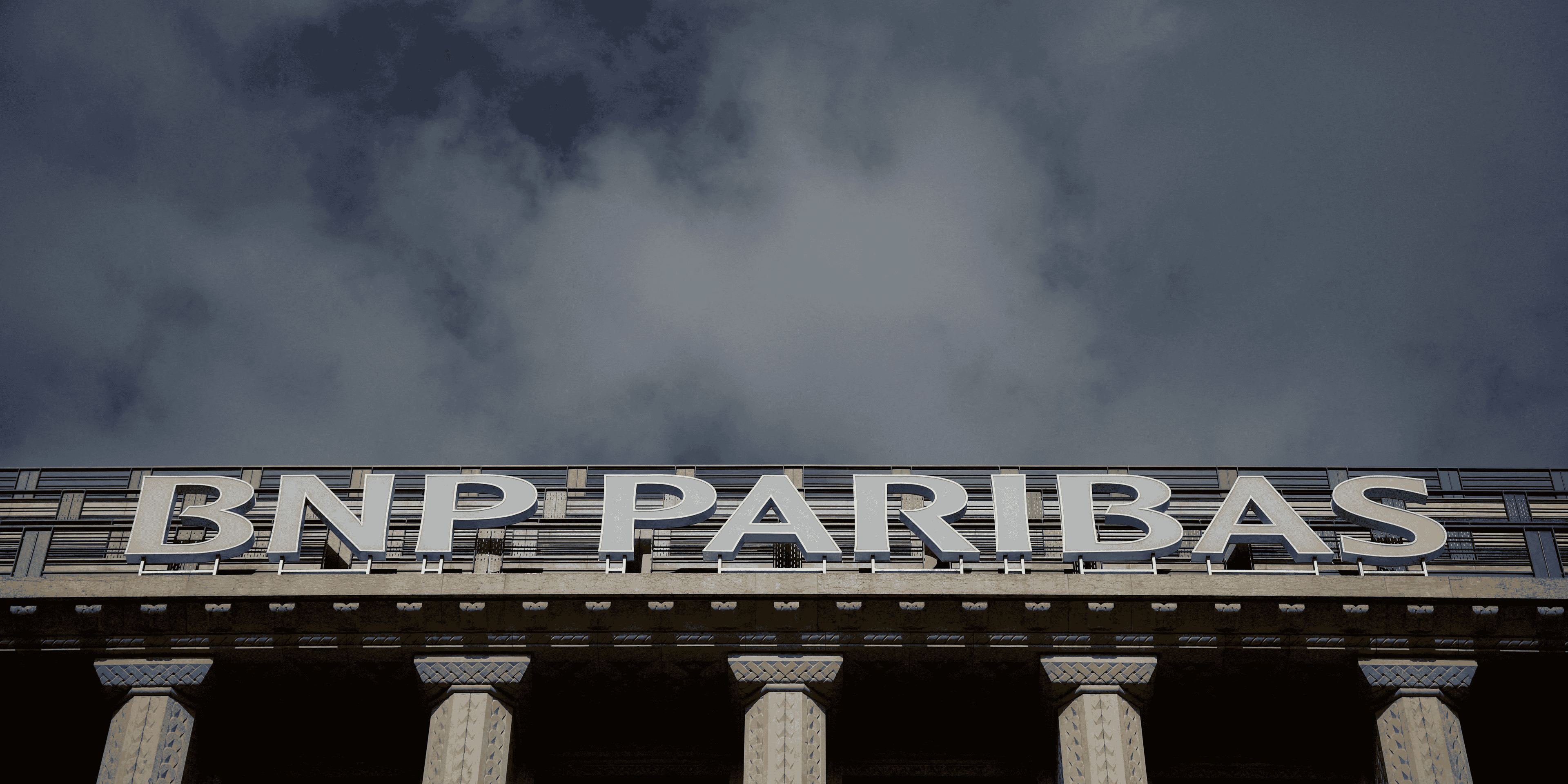 Photo d'archives du logo de bnp paribas