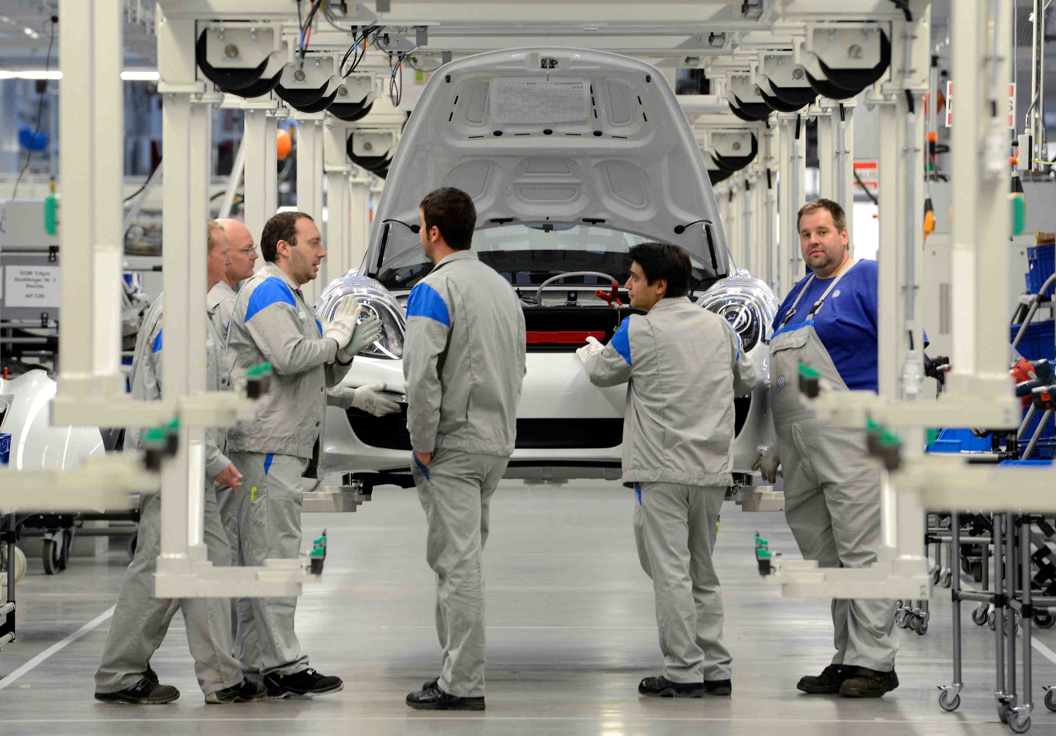 Ouvriers Volkswagen