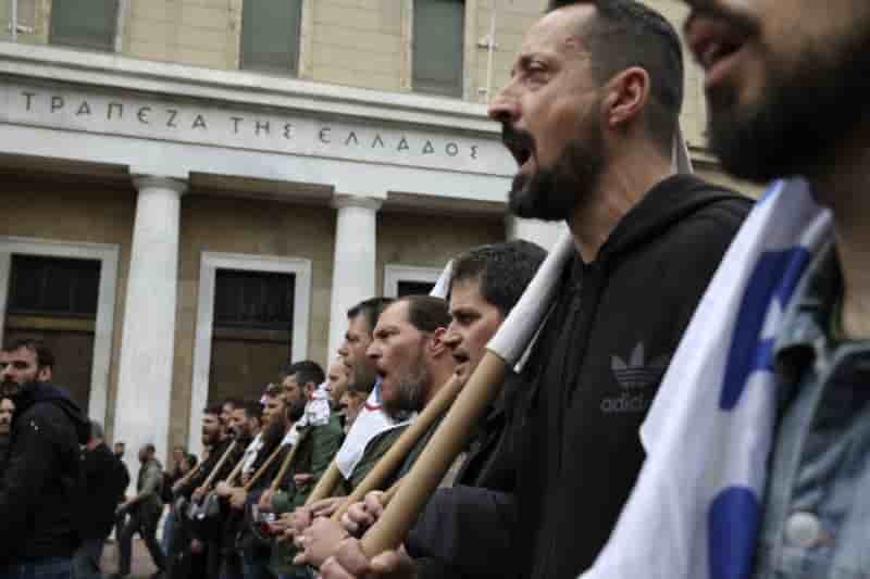 Greve generale en grece contre de nouvelles mesures d'austerite