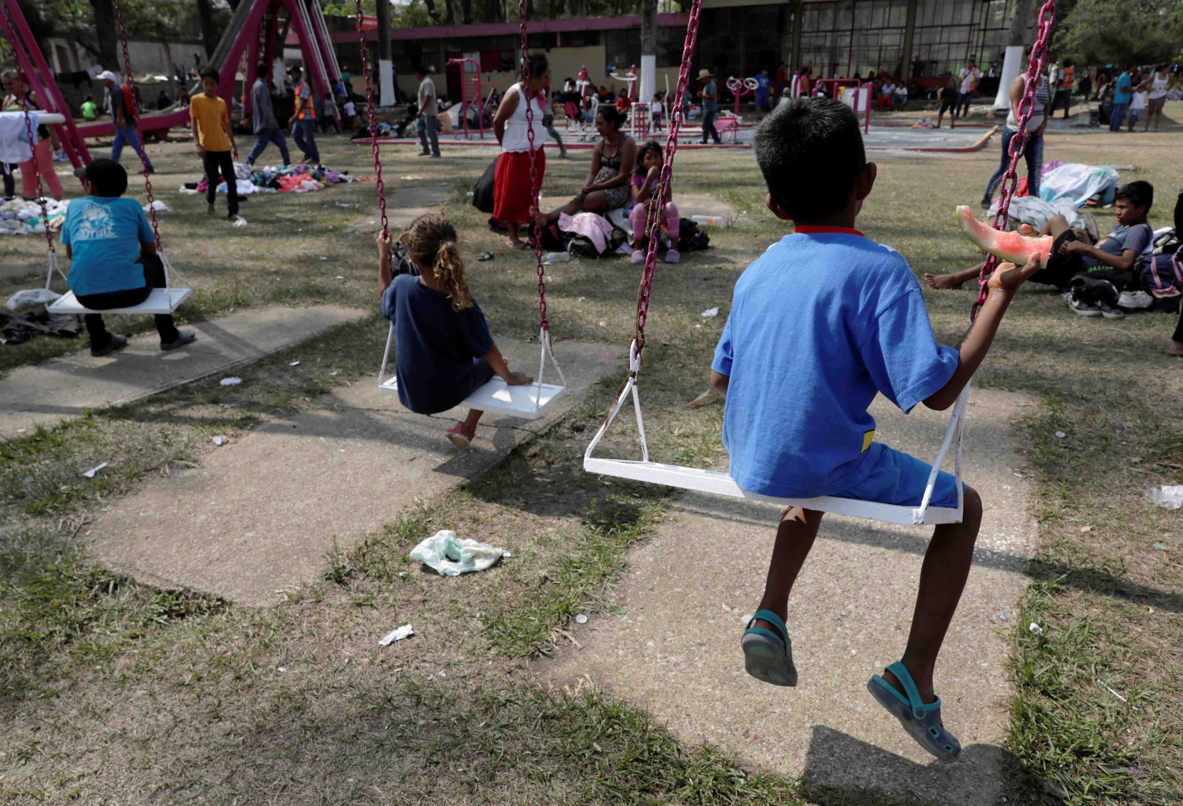 Les autorites mexicaines entament le recensement de migrants