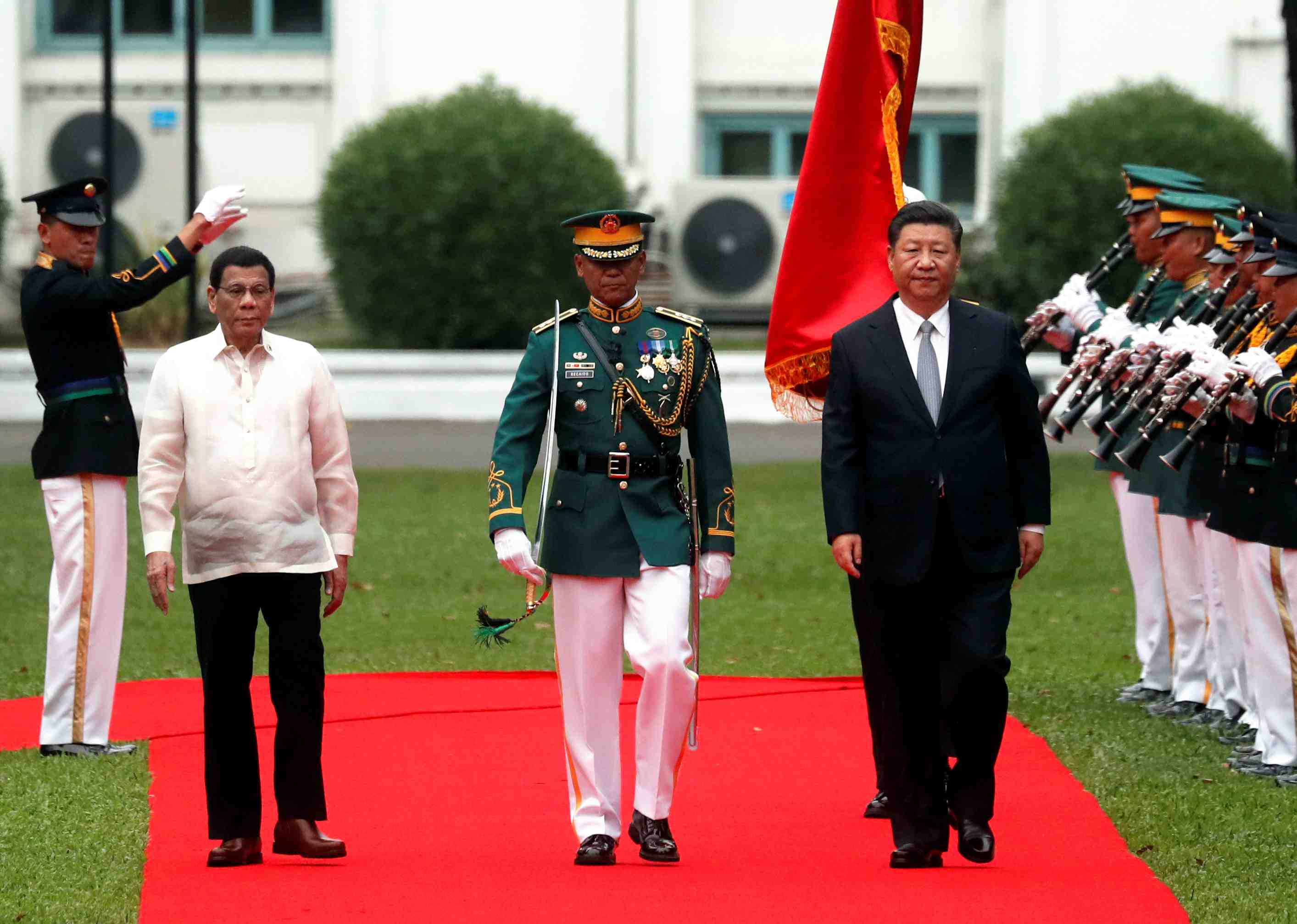 Le president chinois en visite aux philippines
