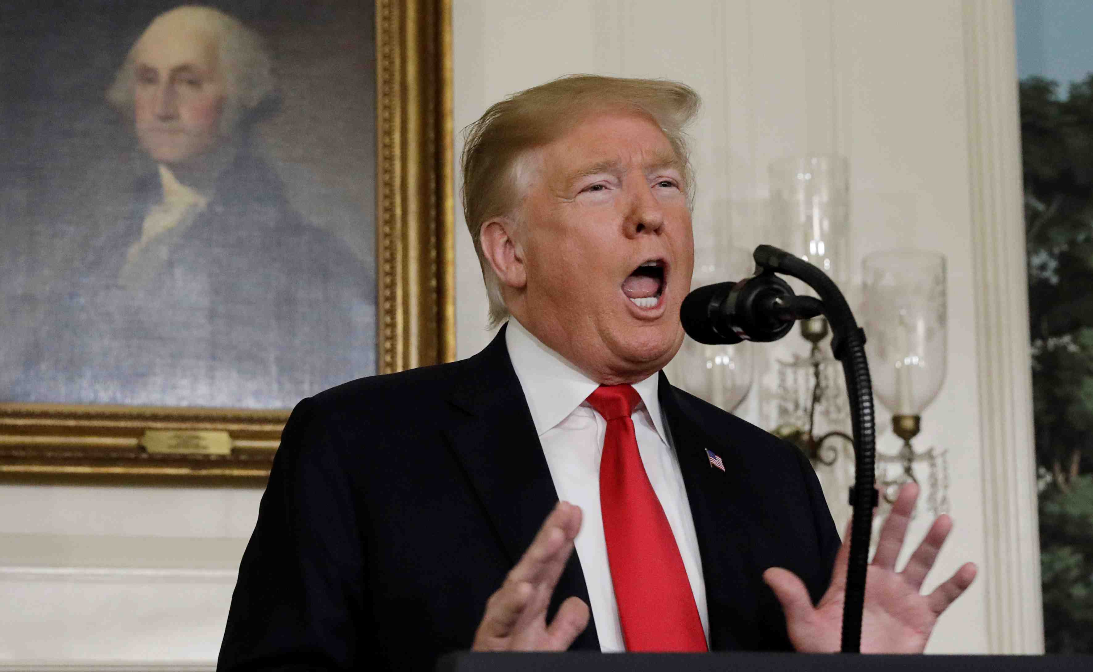Etat de l'union: trump veut toujours prononcer son discours au congres le 29