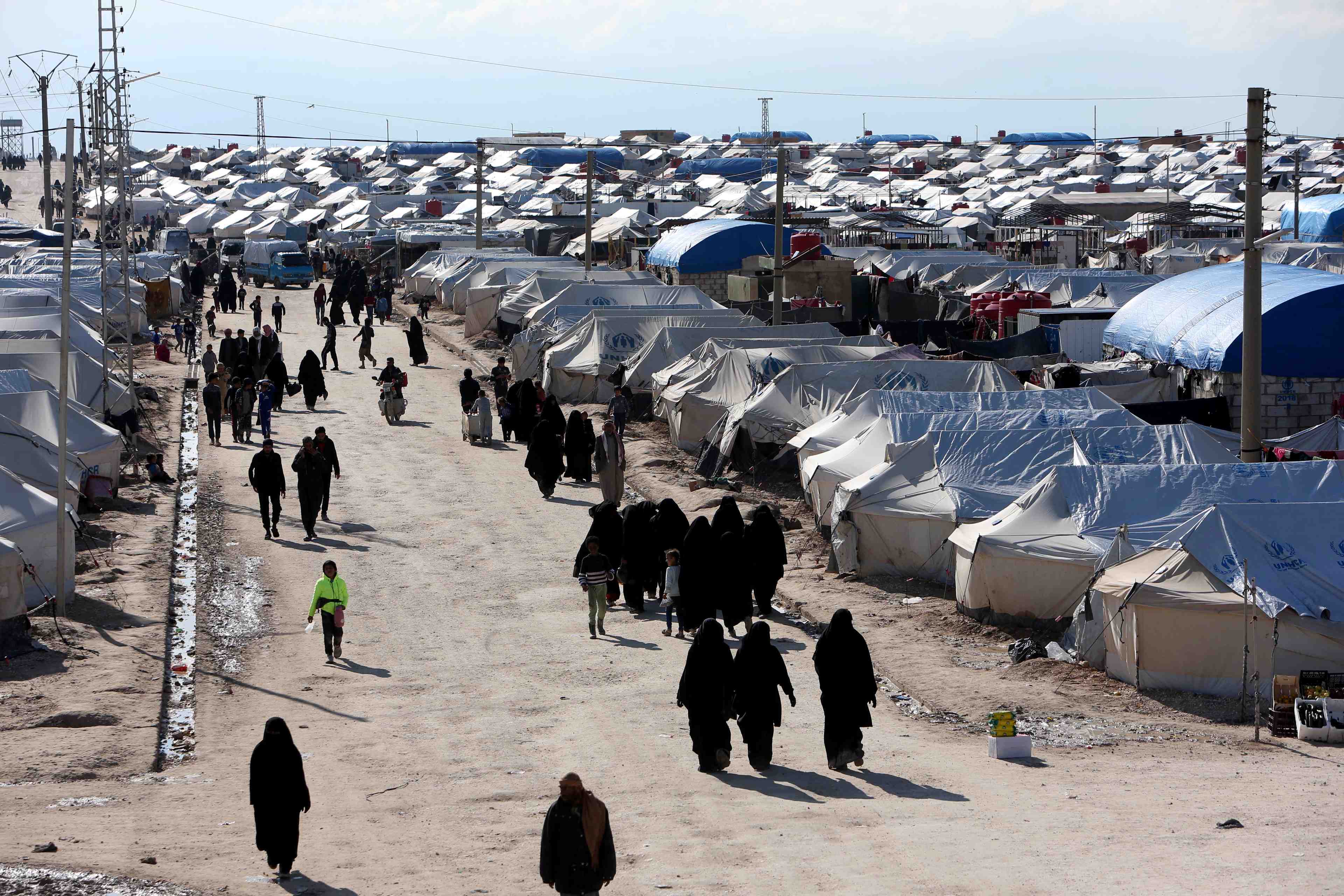 Des milliers de syriens pourraient etre evacues du camp d'al hol