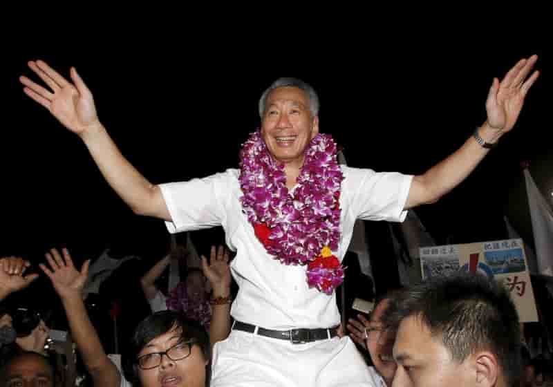 Victoire sans appel du parti au pouvoir a singapour