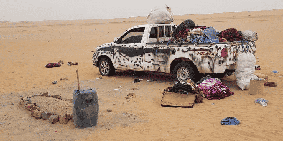 Migrants déserts Niger