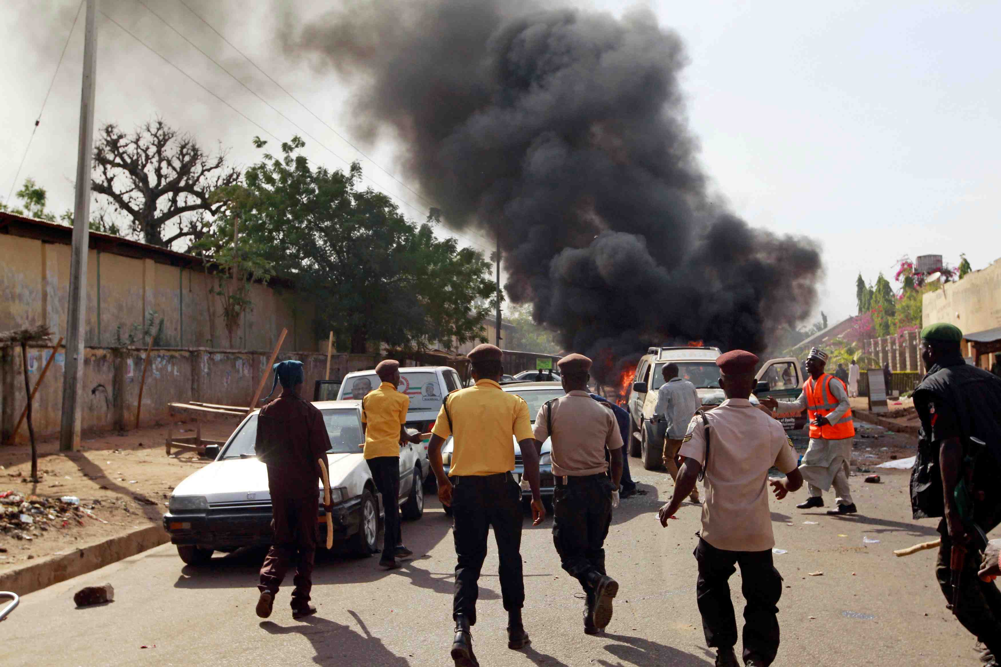 Attentat a la voiture piegee dans le nord-est du nigeria