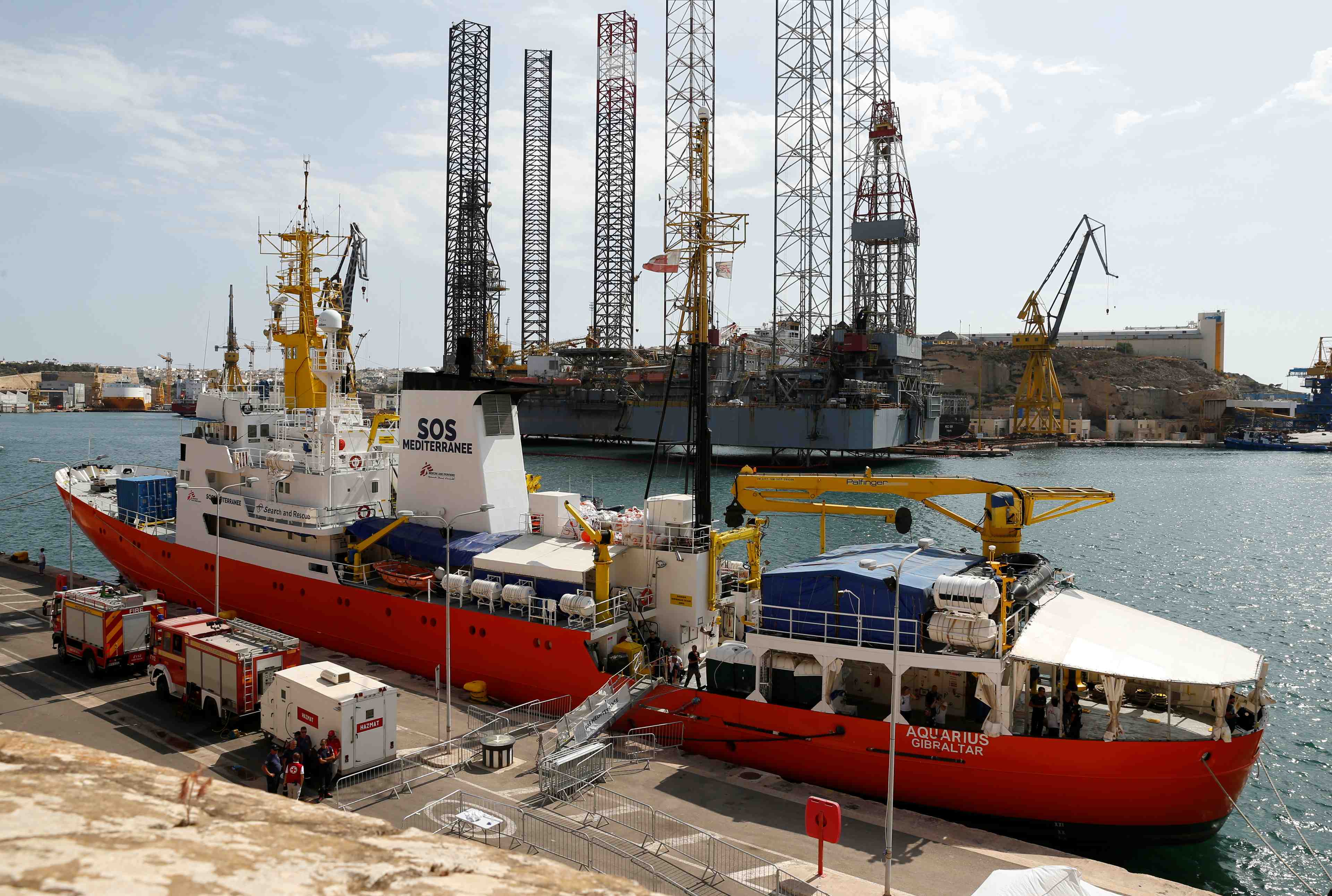 Sos mediterranee appelle a la mobilisation pour sauver l'aquarius