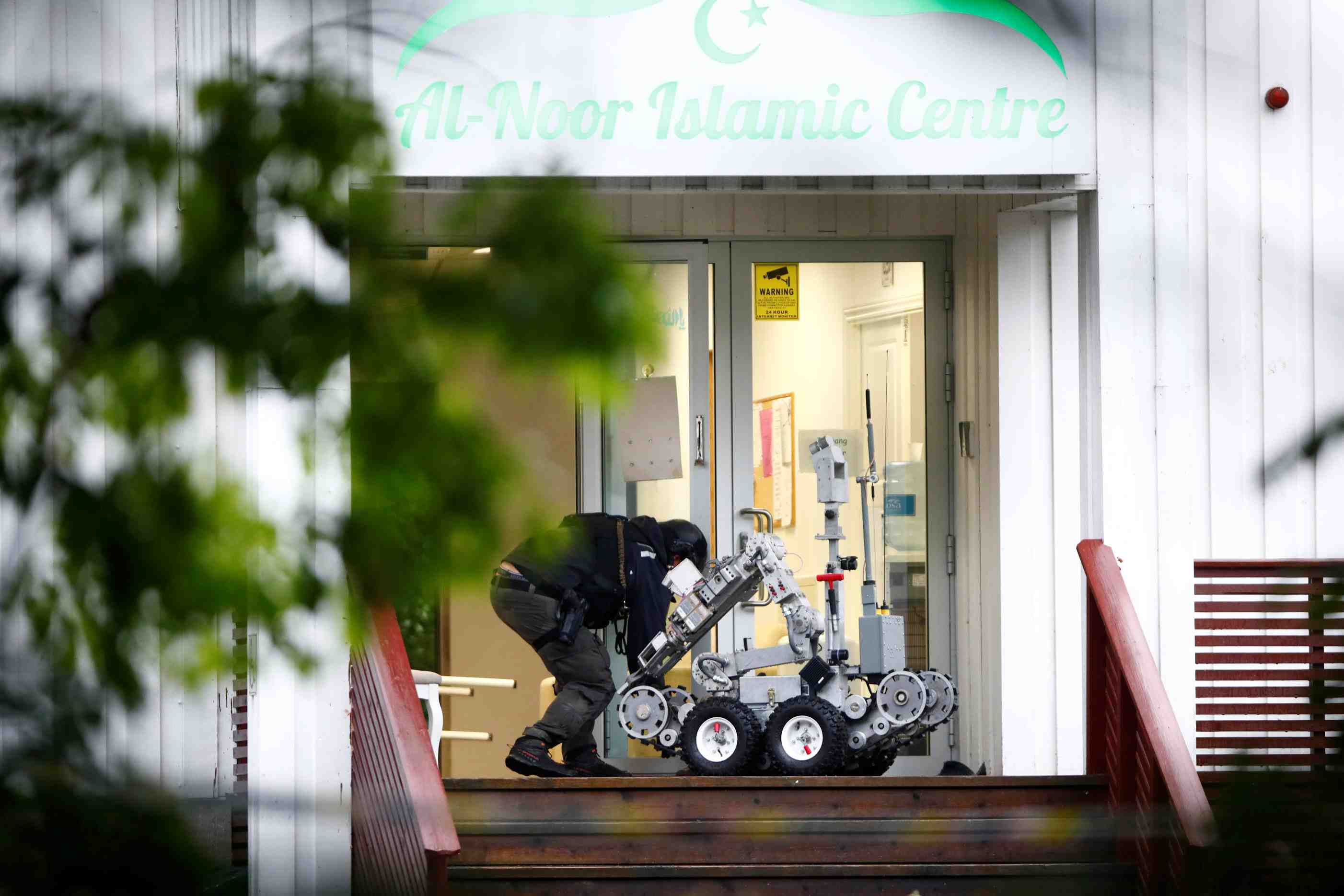 Fusillade dans une mosquee norvegienne, un blesse