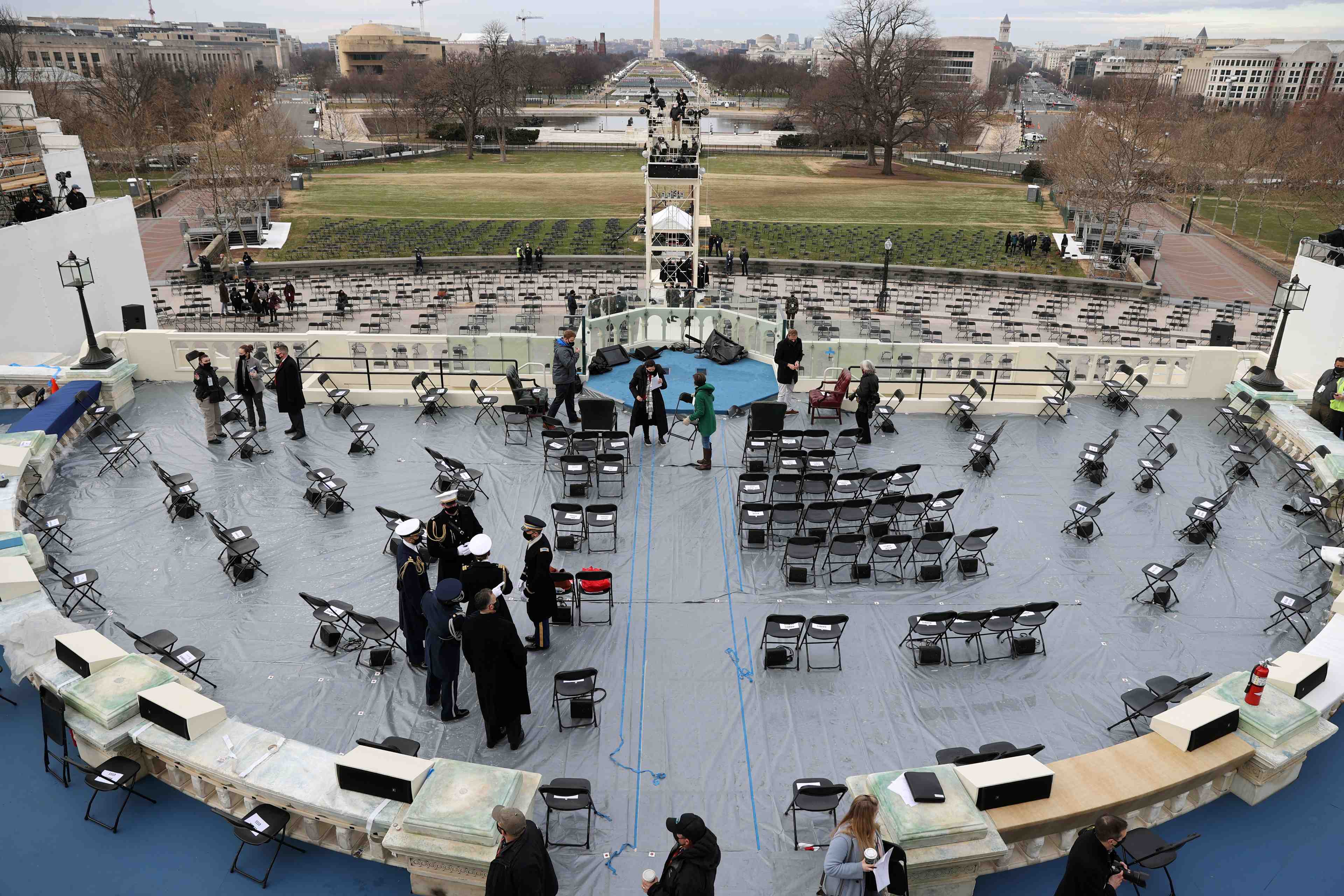 Usa: le capitole boucle provisoirement apres un incendie a proximite