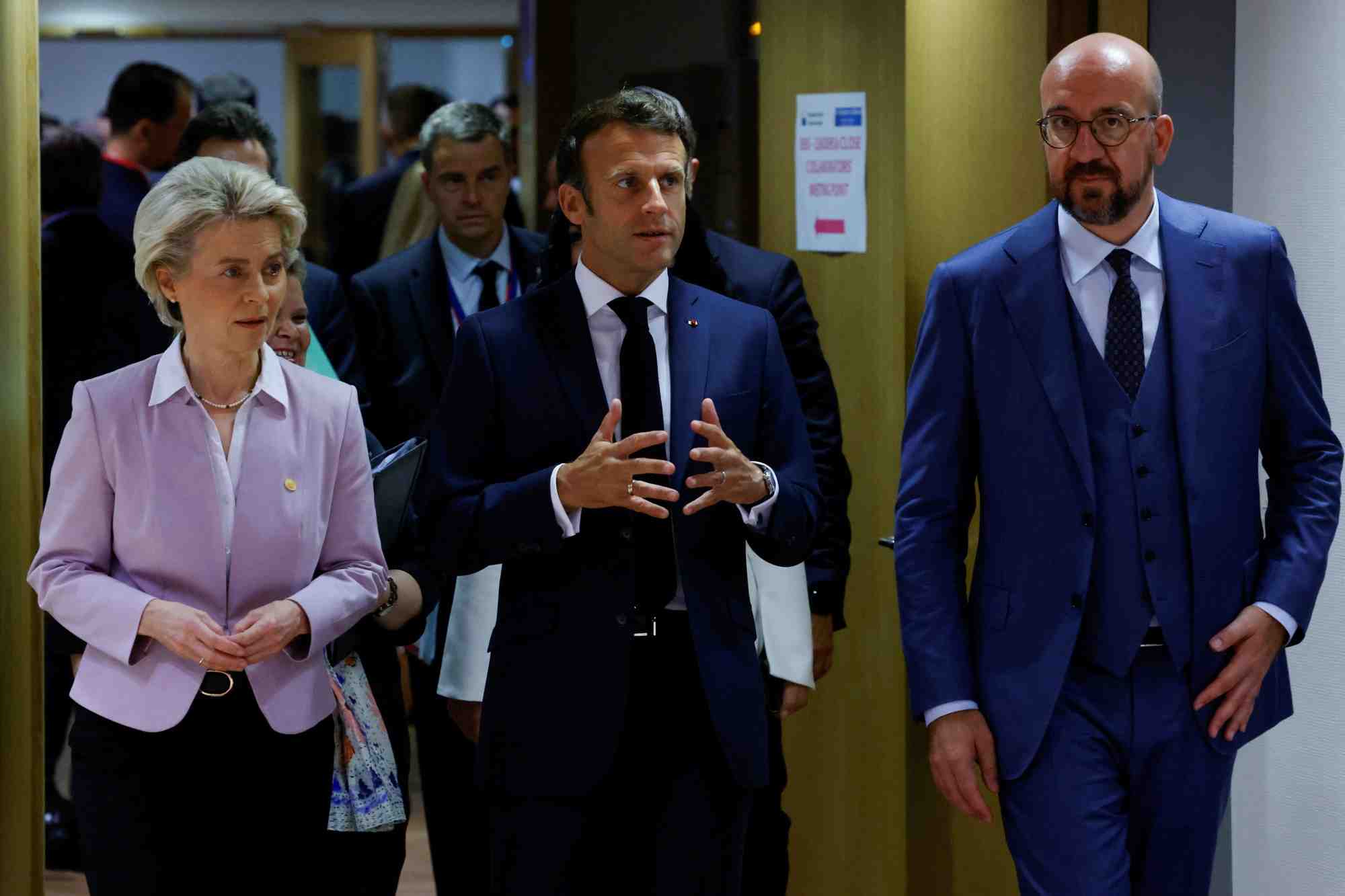 Les vingt-sept attendus sur l'octroi a l'ukraine du statut de candidat
