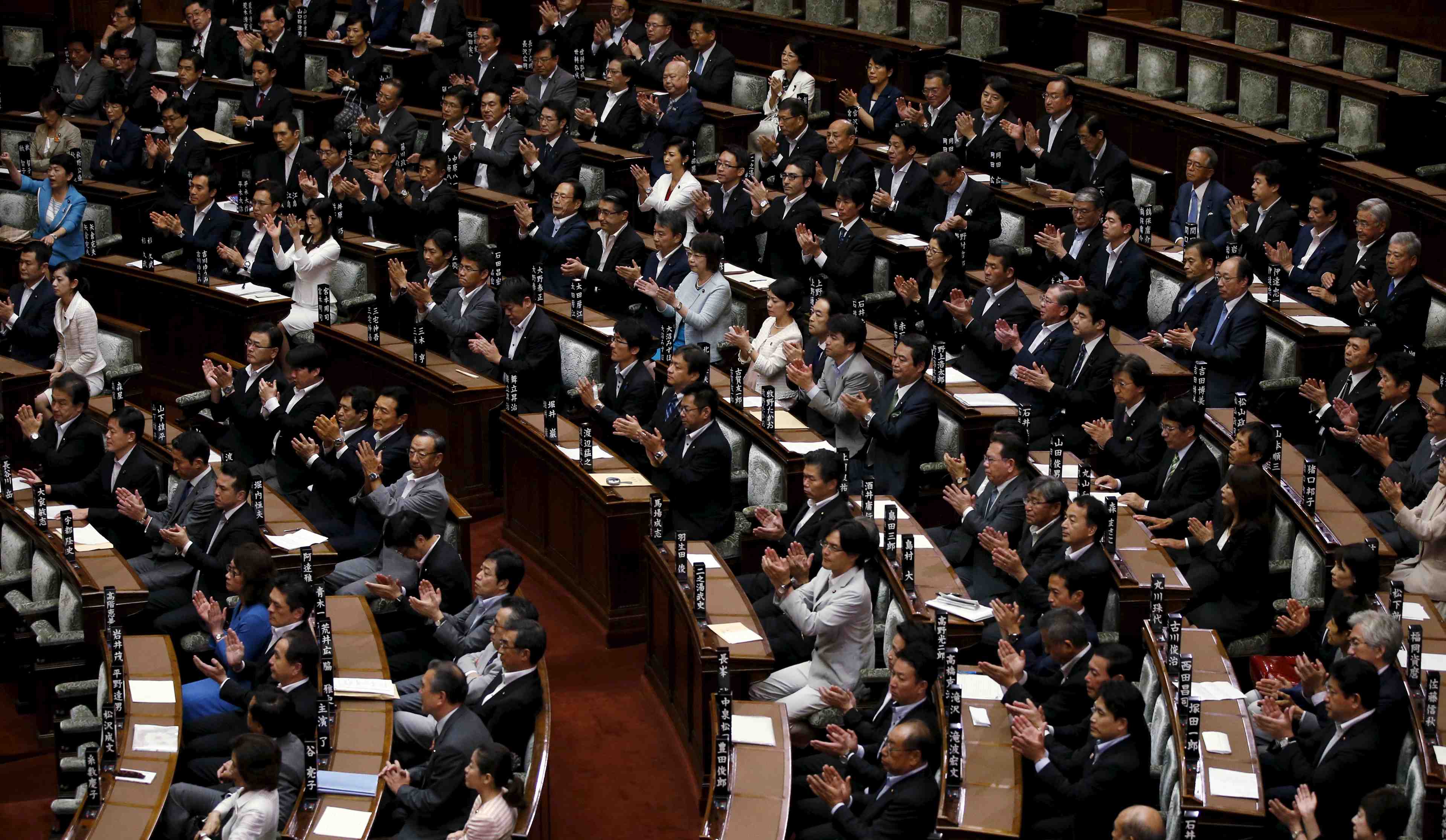 Le senat japonais e adopte a son tour la reforme militaire