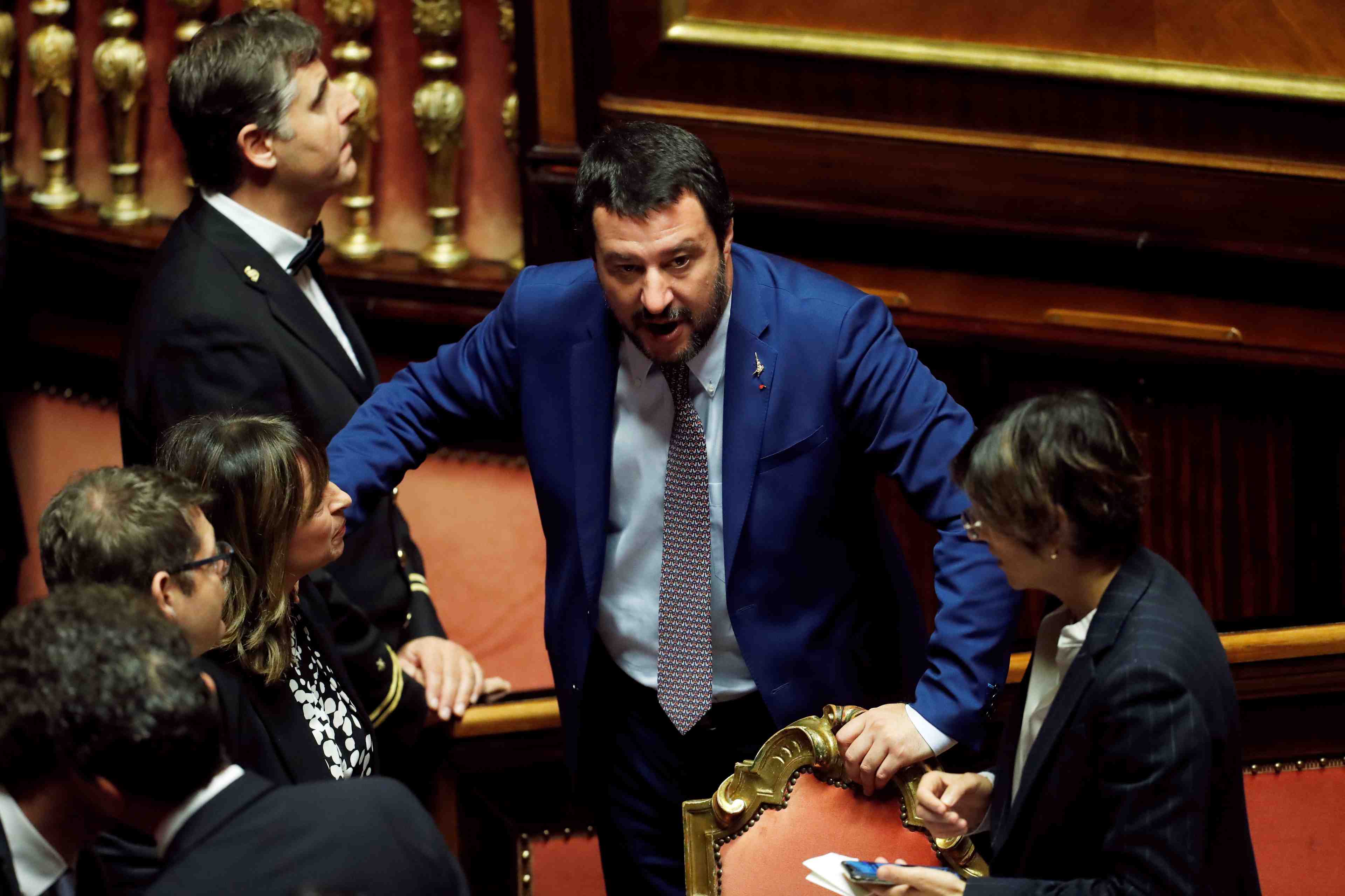 Economie, banques, finances sont solides en italie, dit salvini