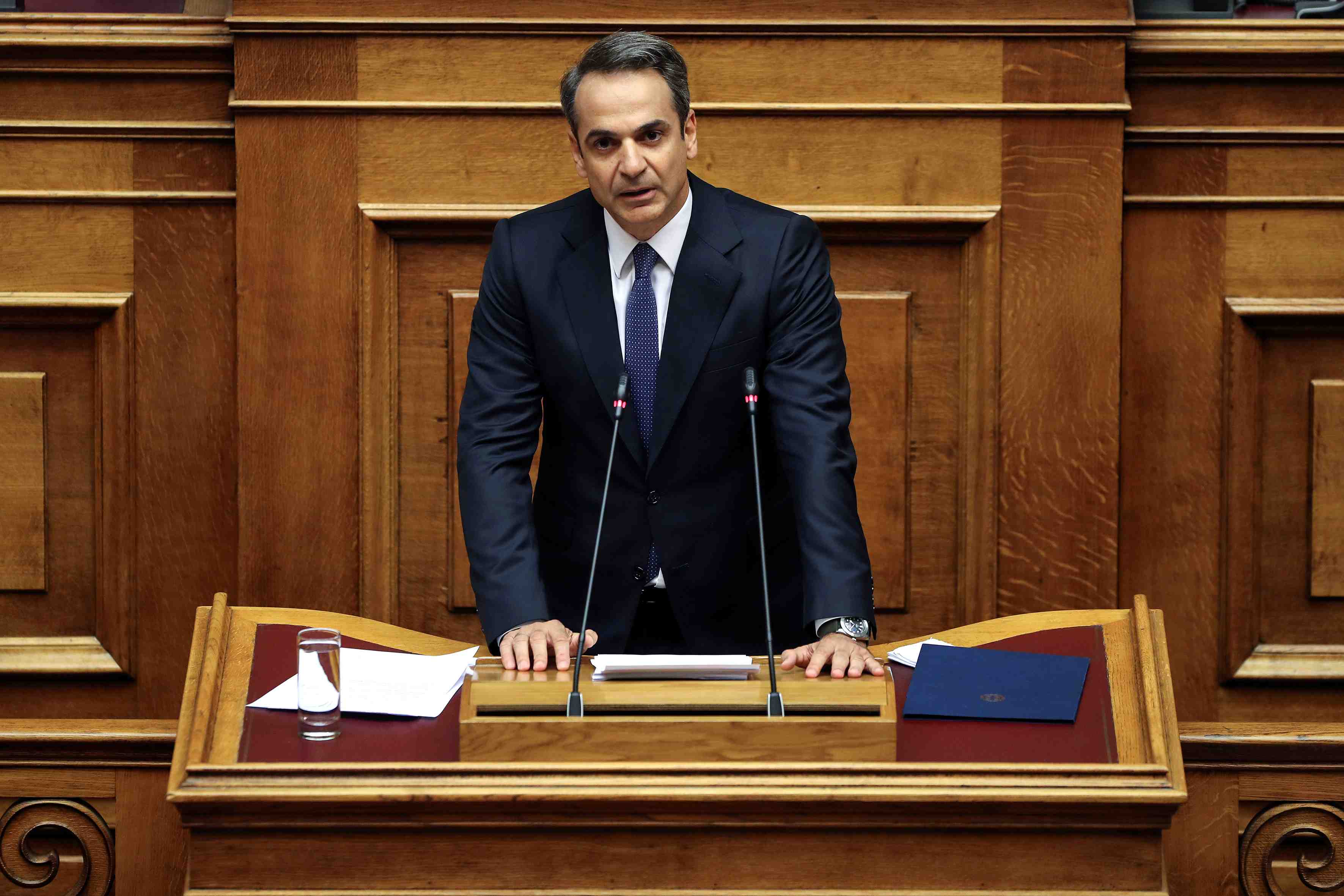 Grece: mitsotakis promet de respecter les objectifs budgetaires