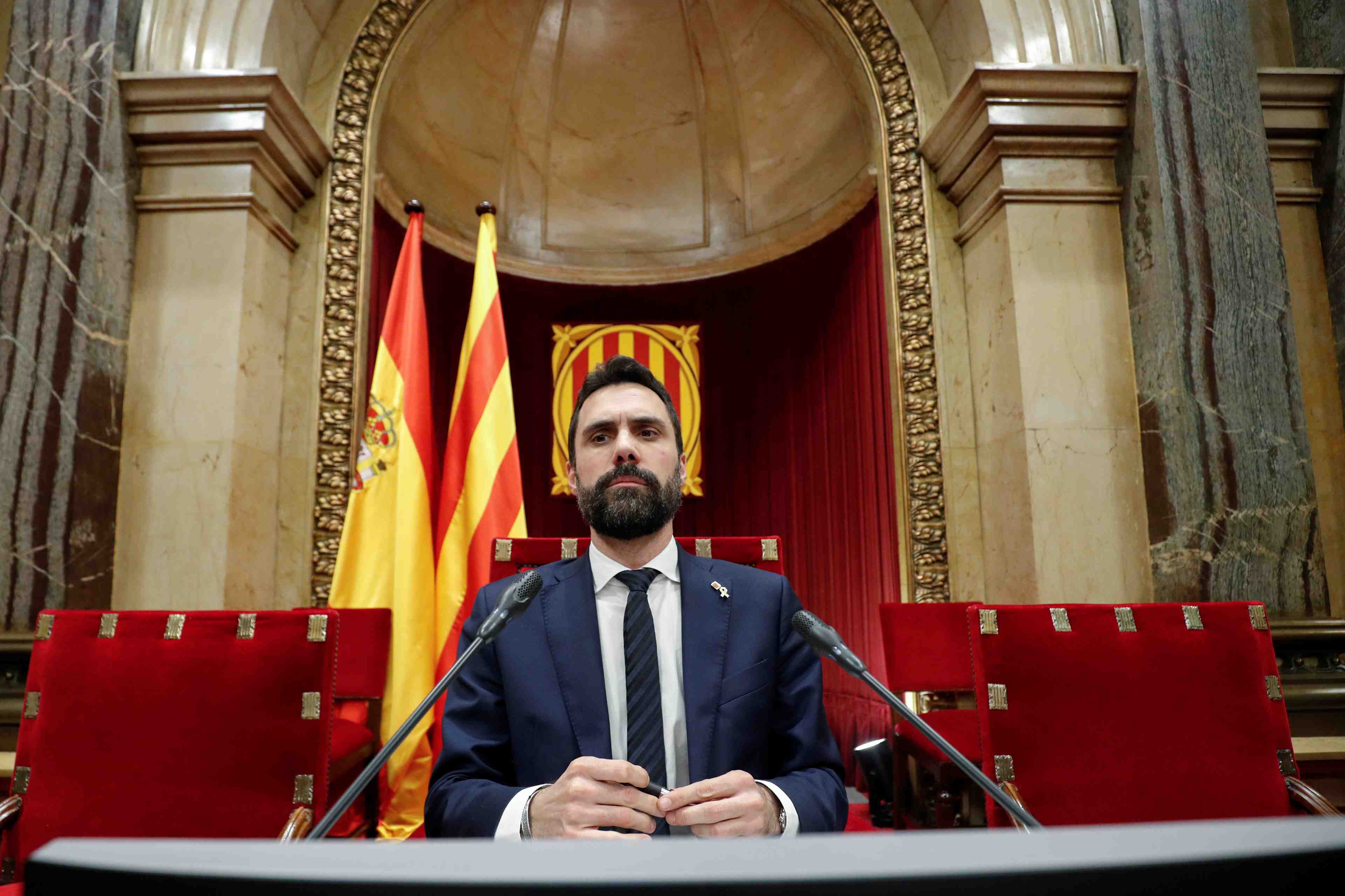 Le president du parlement de catalogne pense avoir ete sur ecoute
