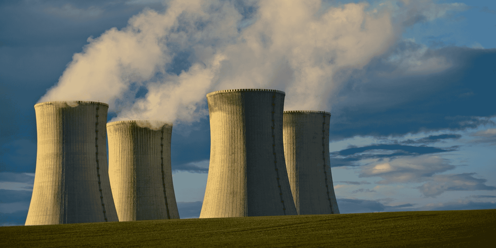 Centrale nucléaire sur le site de Dukovany en République tchèque.