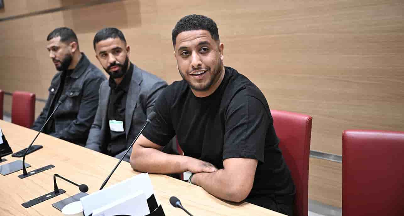 Le snapchateur Nasdas lors de son audition à l'Assemblée nationale.