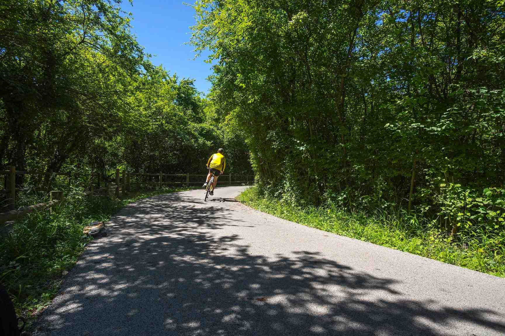 Les liants végétaux ont déjà été utilisés par Eiffage pour le chantier de la ViaRhôna, dans le secteur de Condrieu (Rhône), en 2019.