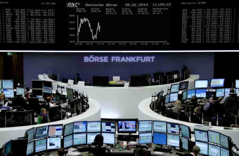 Les Bourses européennes perdent du terrain à mi-séance