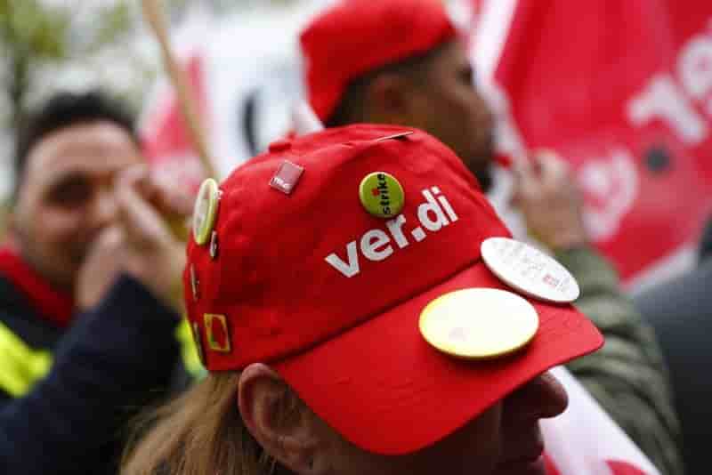 Le syndicat verdi en allemagne veut 6% de hausse de salaires