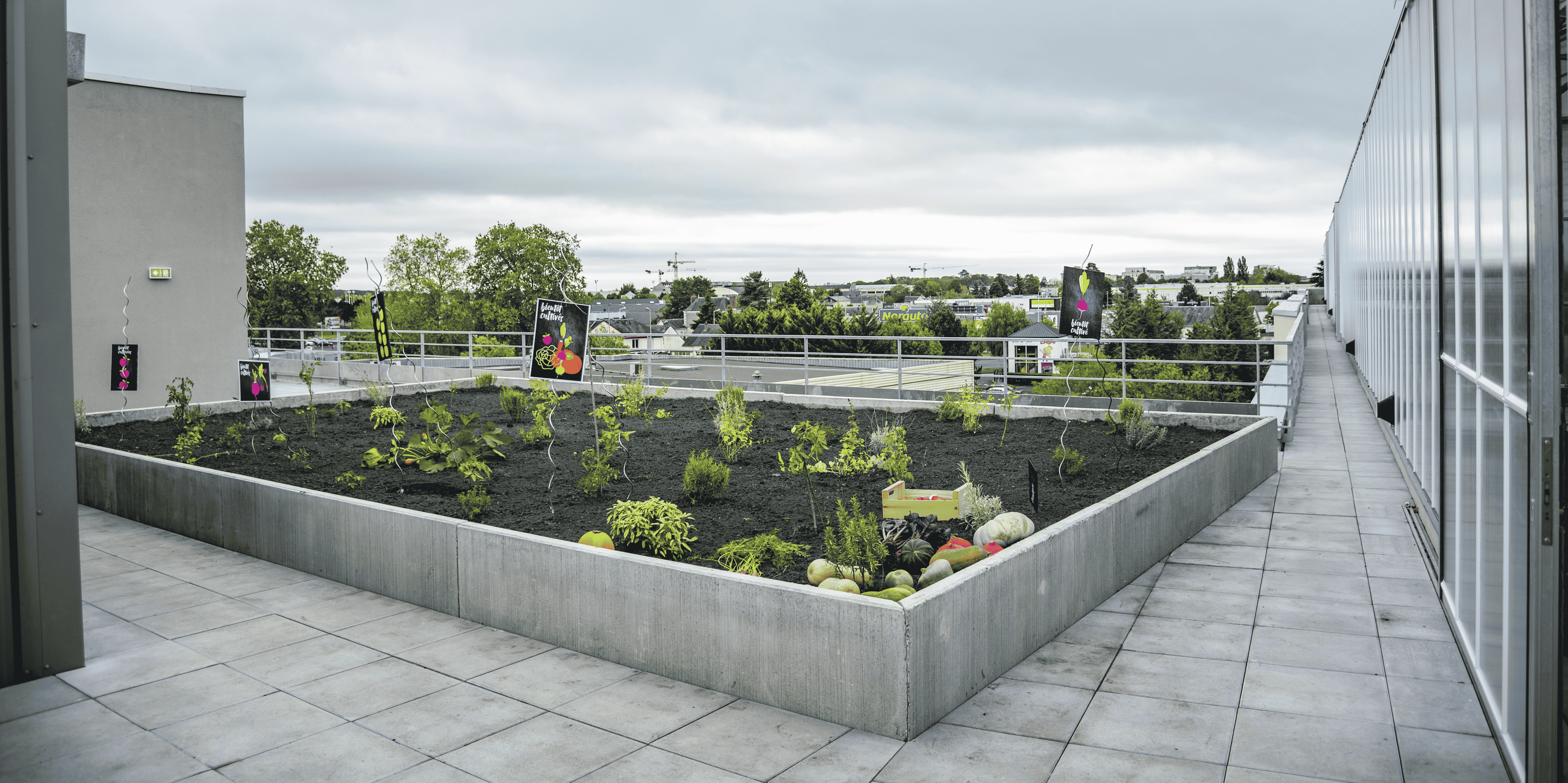 Jardins perchés Tours