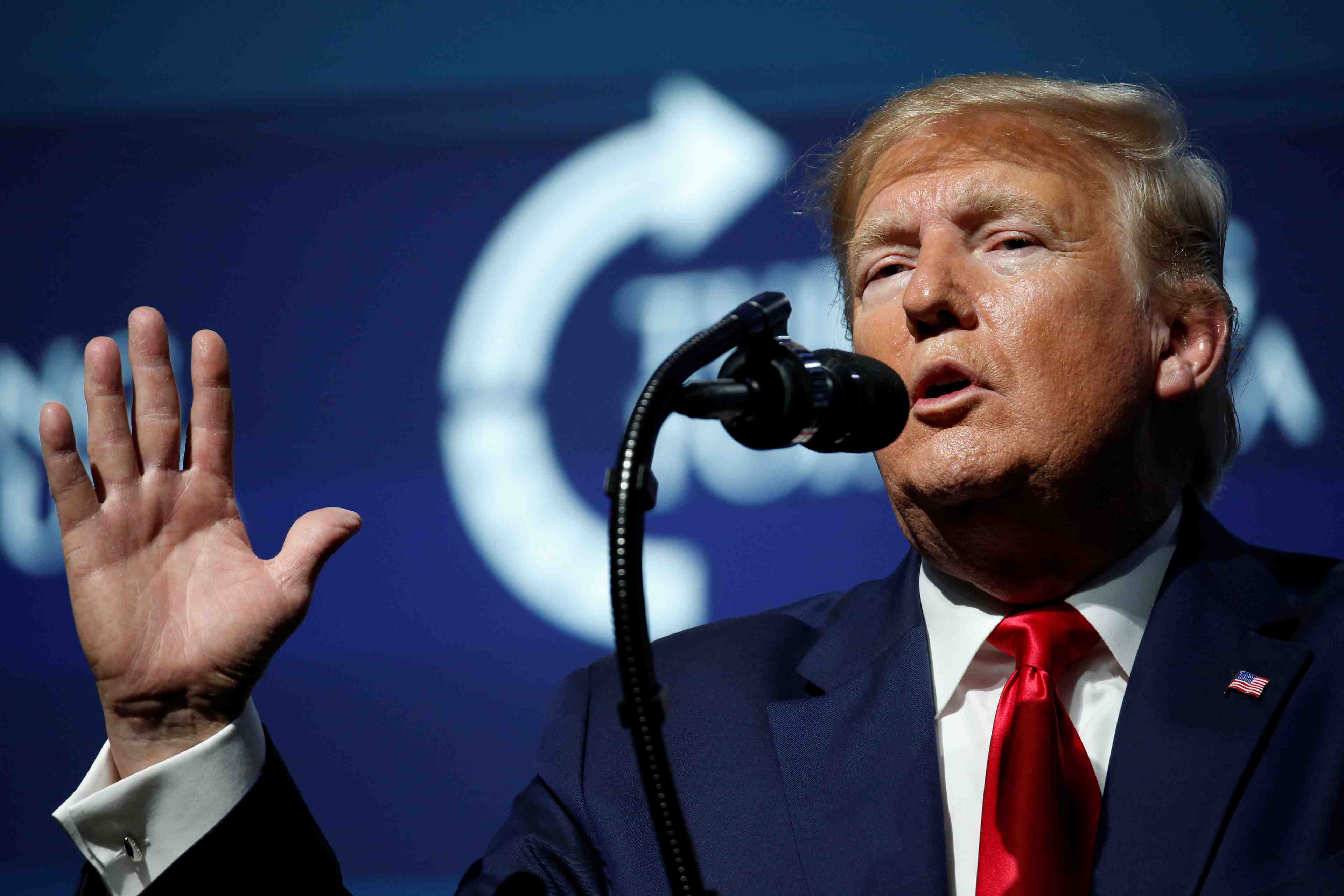 Trump annonce que l'accord commercial avec pekin sera signe "tres prochainement"
