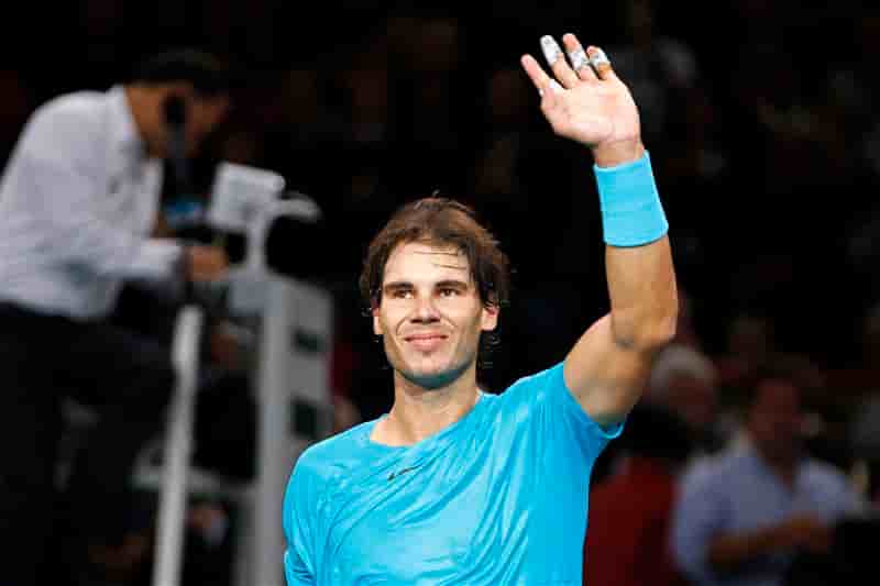 Tennis: Nadal domine Gasquet et va en demie à Bercy