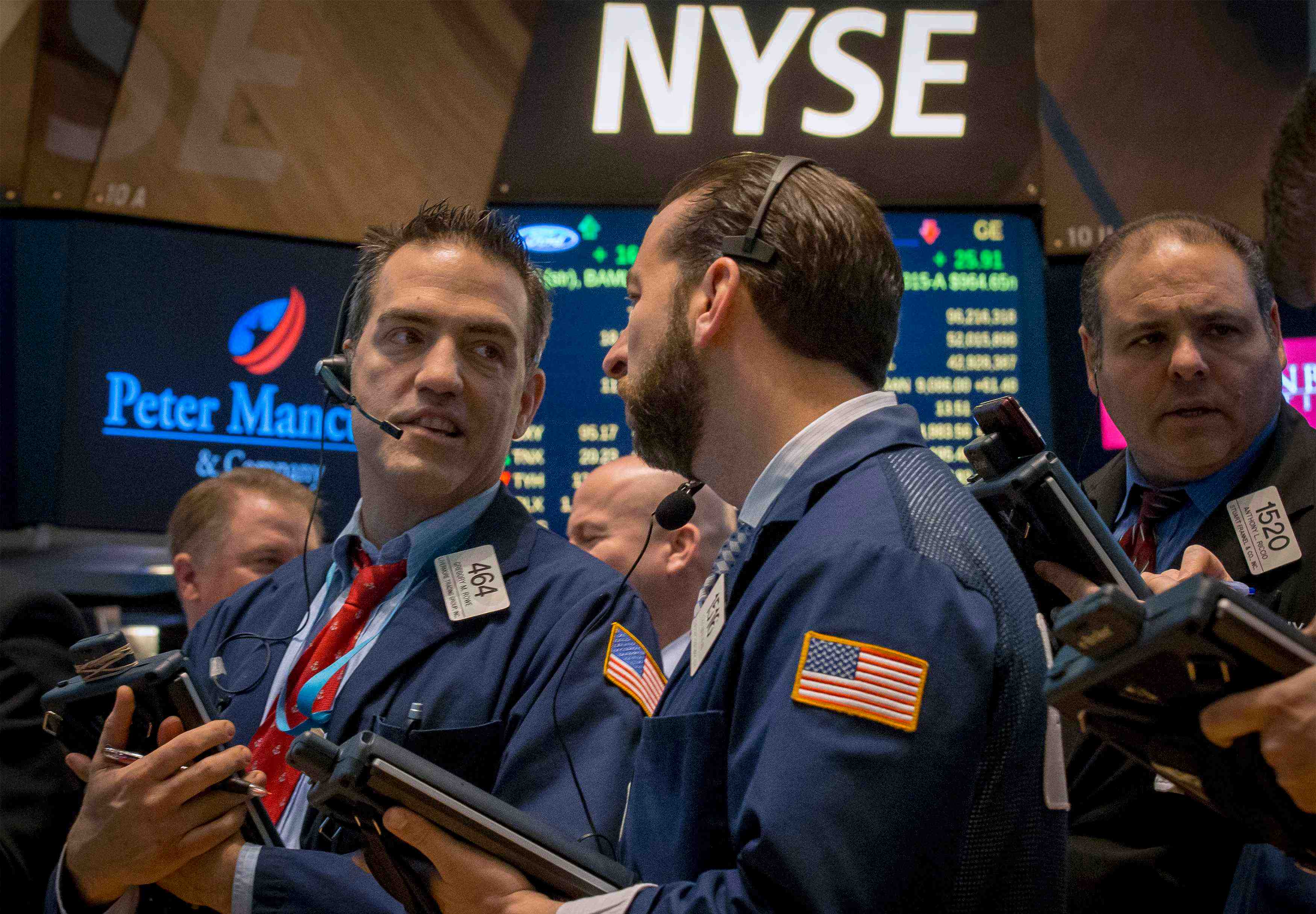 La bourse de new york termine en hausse