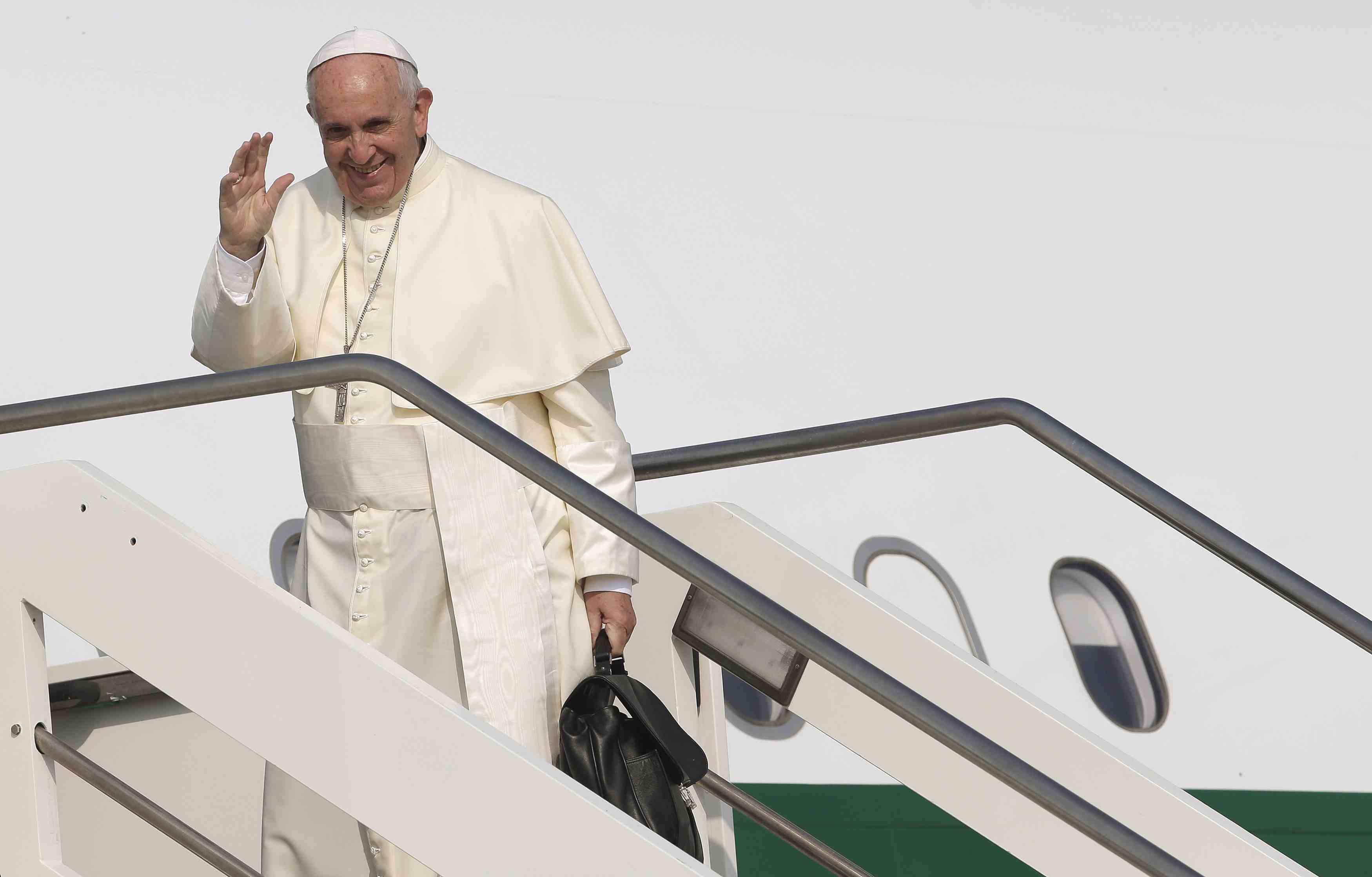 Le pape en amerique du sud 