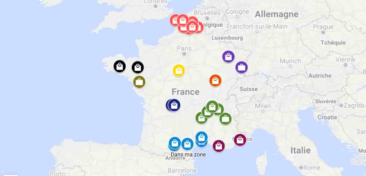 carte amazon locaux
