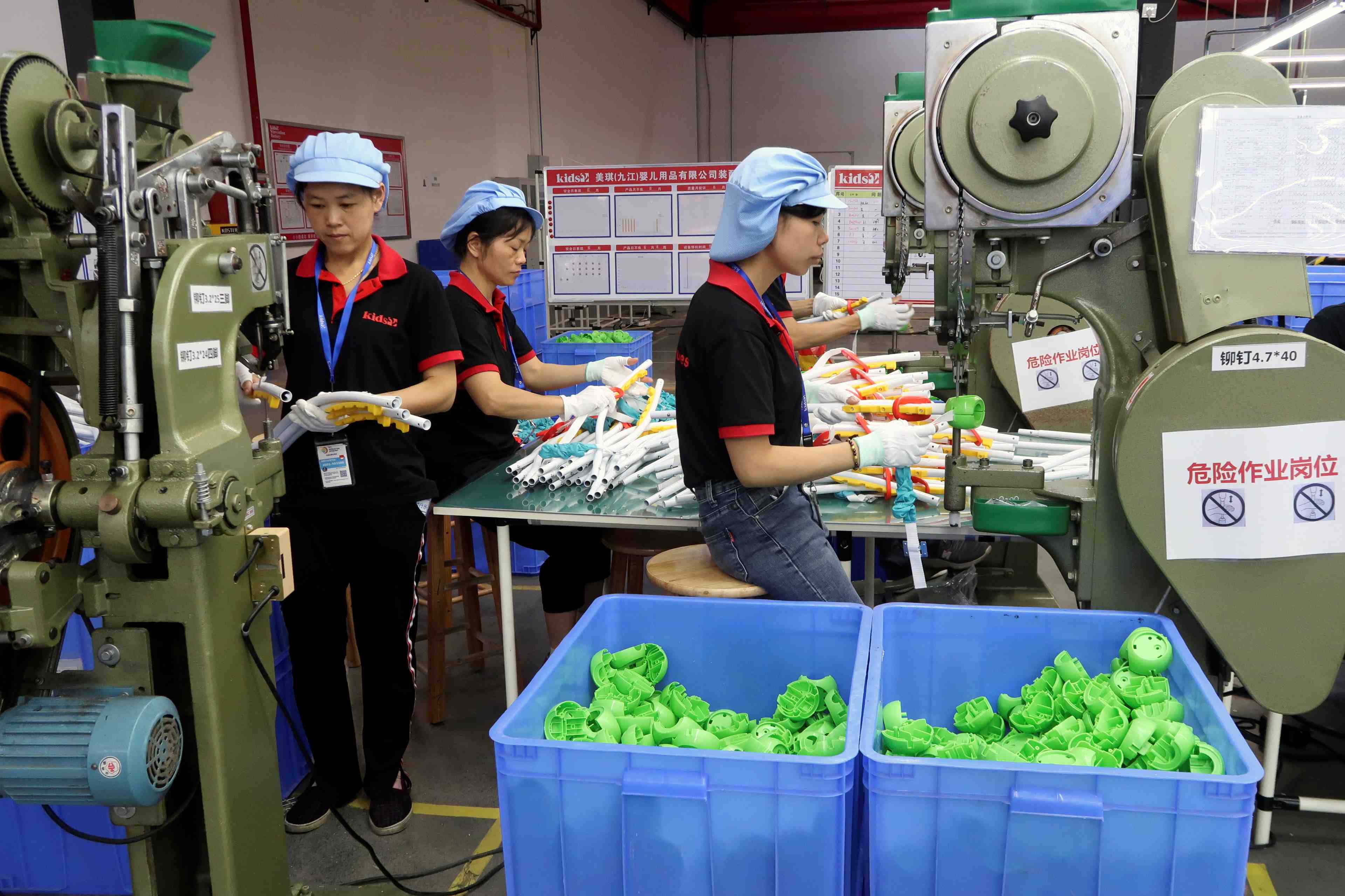 Chine: les prix a la production au plus haut niveau depuis 1995