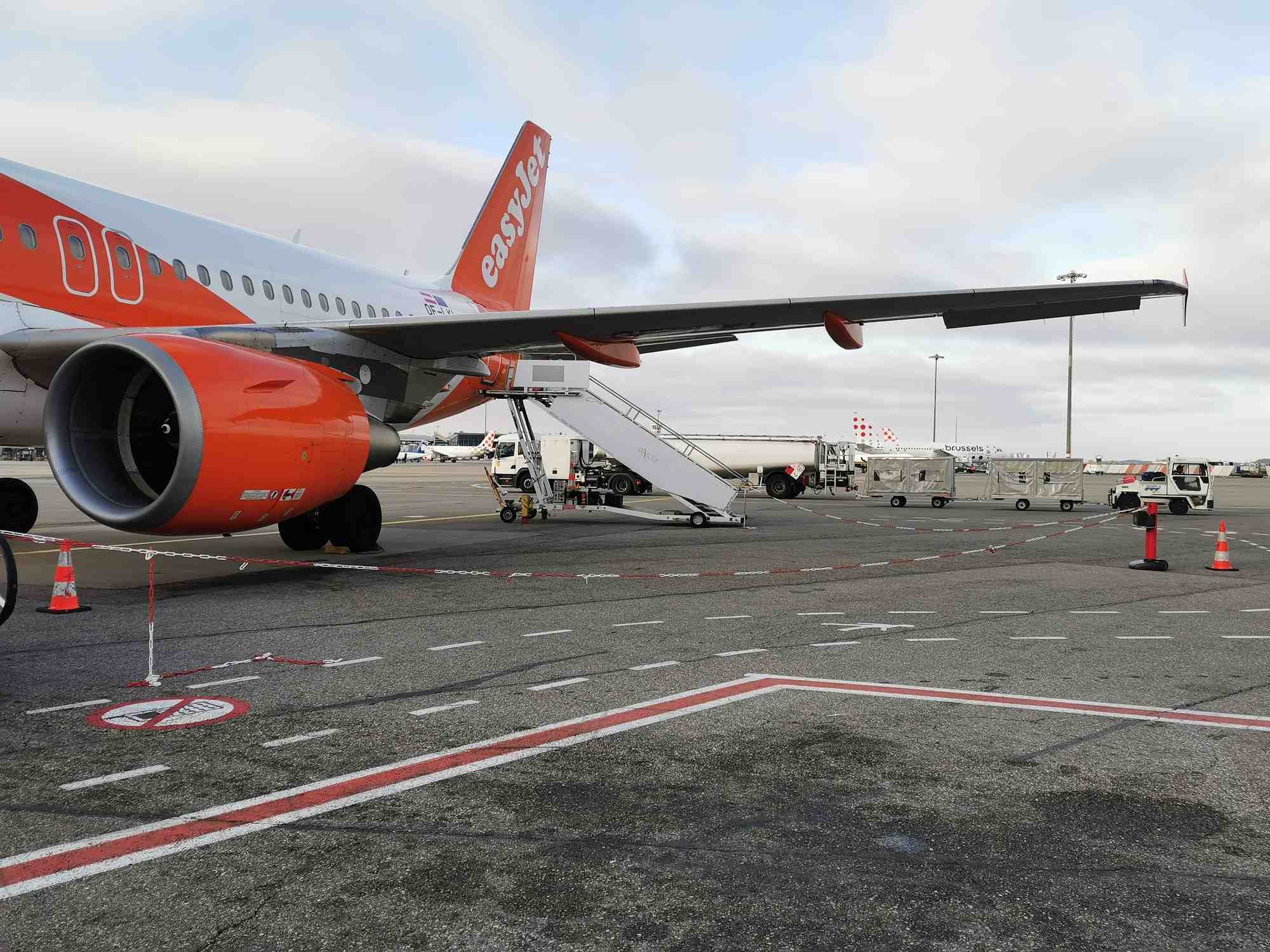 La compagnie Easyjet a notamment augmenté de 38 % ses capacités pour accueillir les skieurs à l'aéroport de Lyon cet hiver, notamment en provenance de Grande-Bretagne.