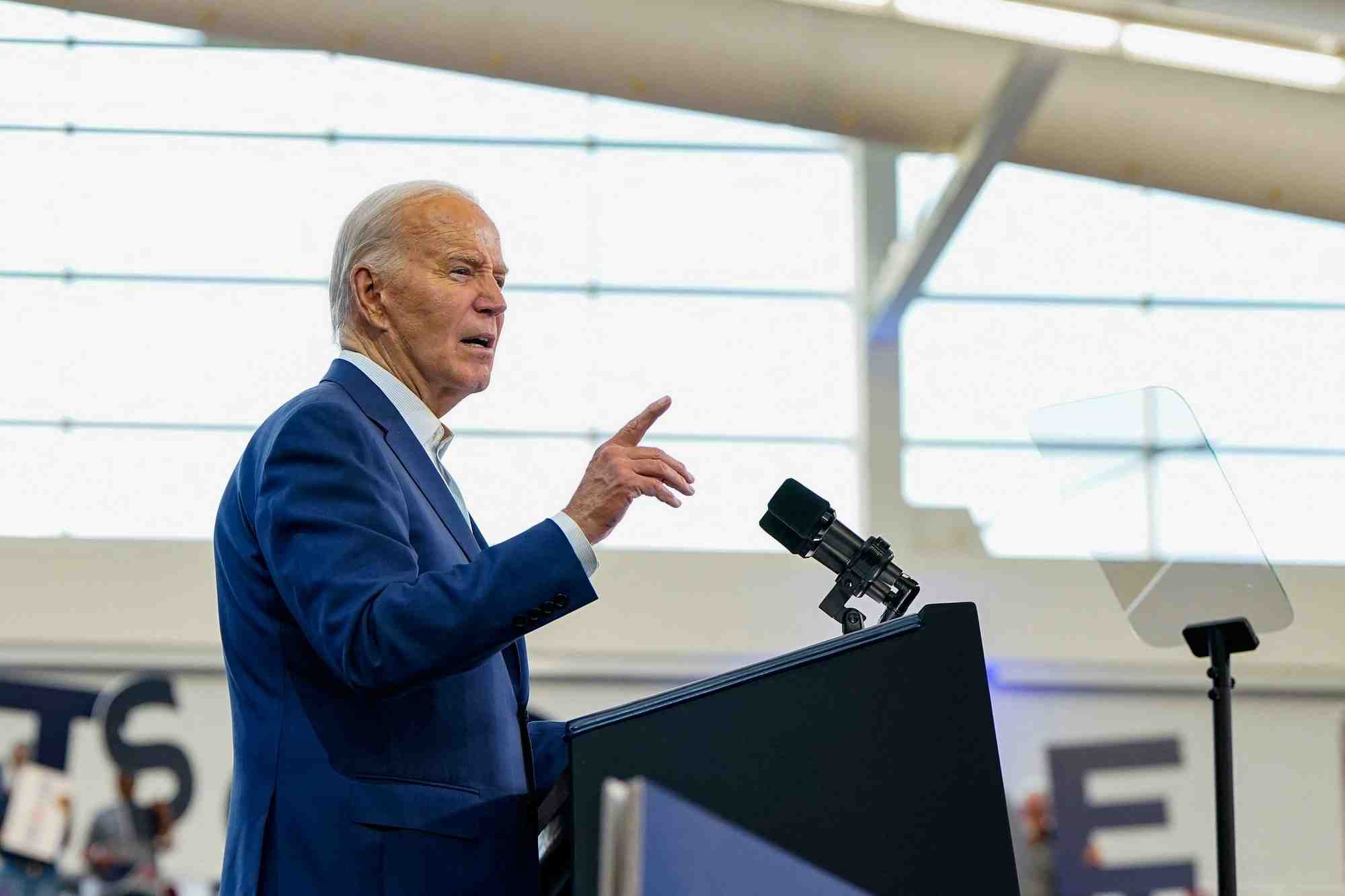 U.s. president biden visits michigan