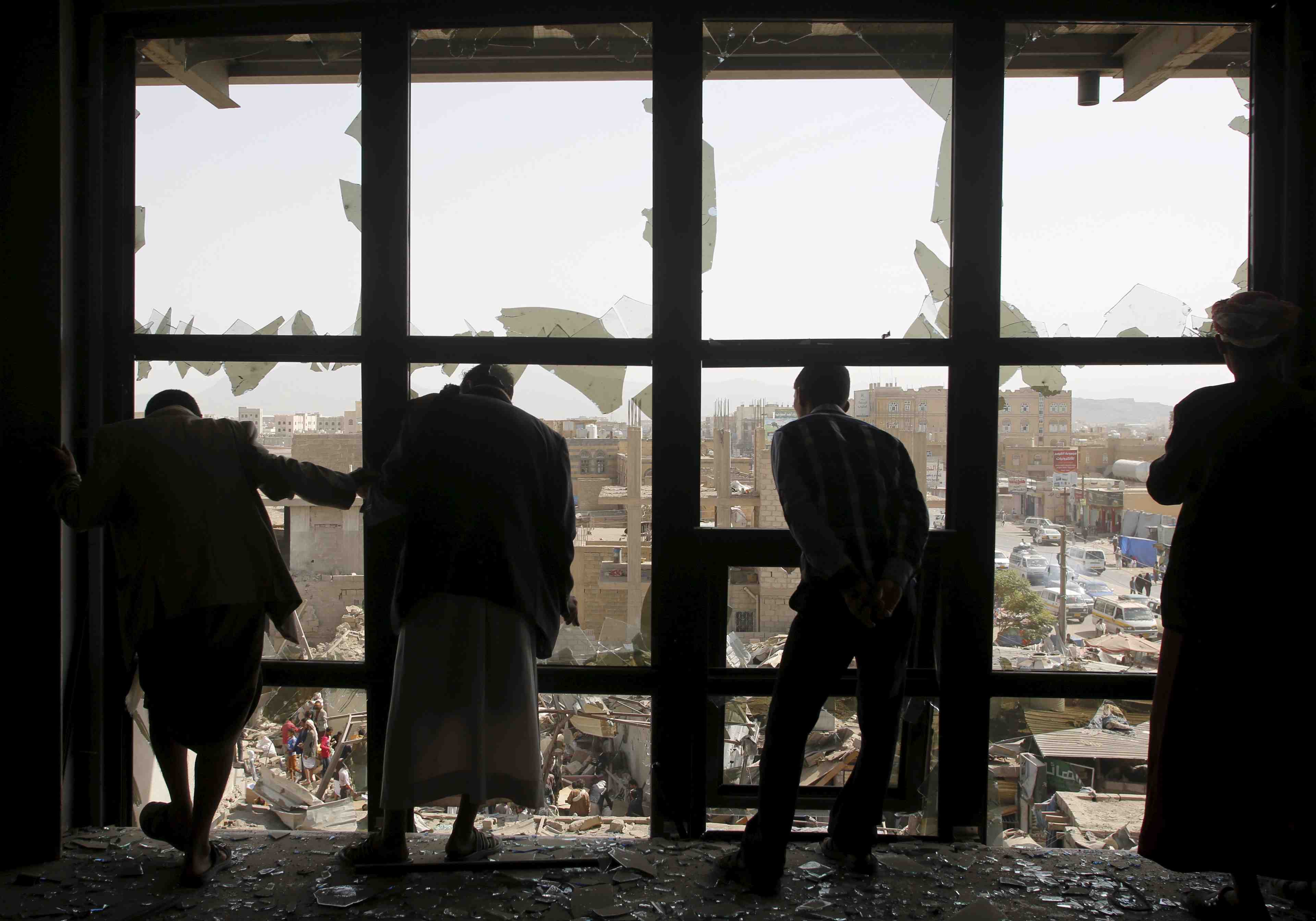 Nuit calme dans la capitale yemenite
