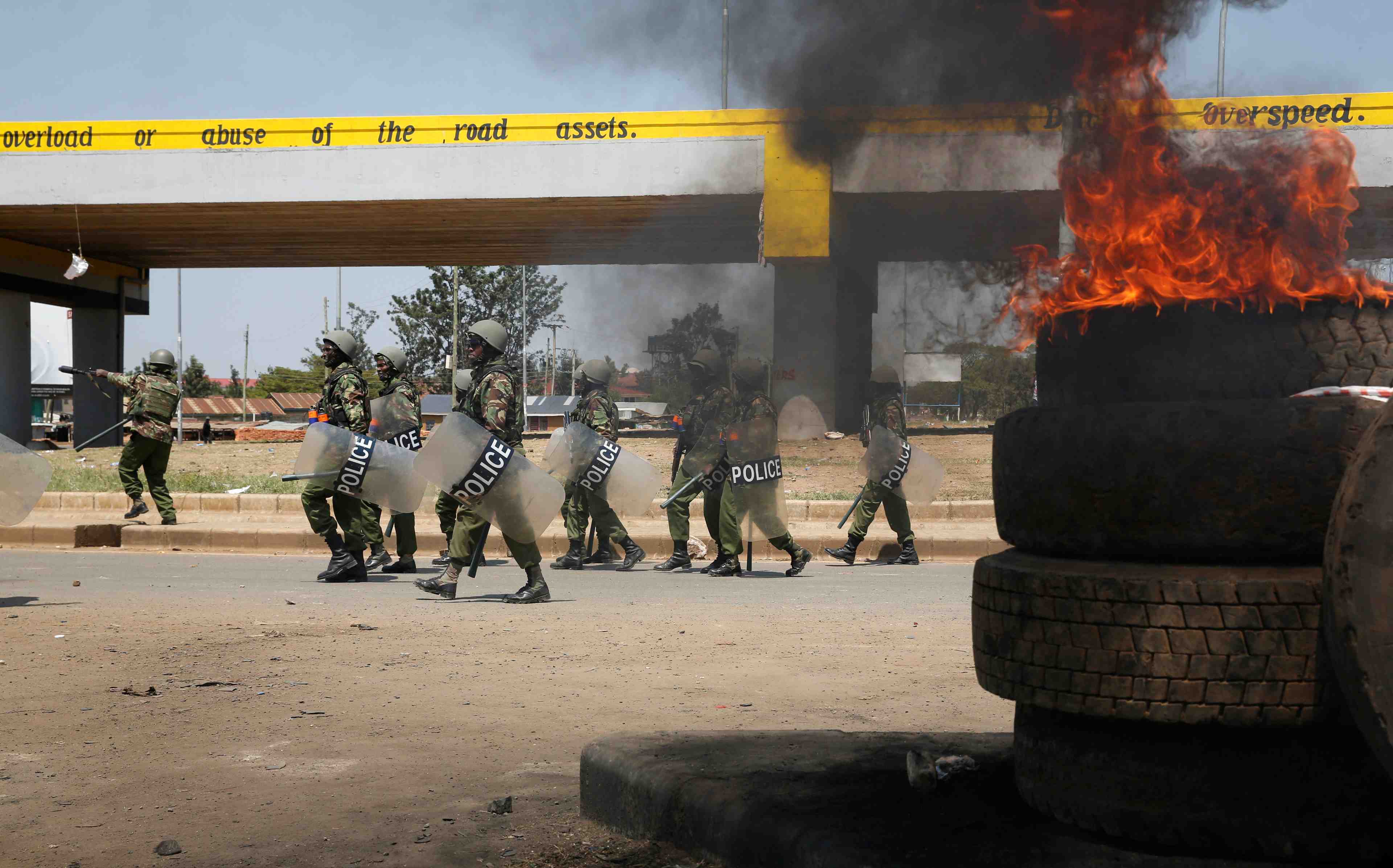 La police kenyane ouvre le feu sur des manifestants