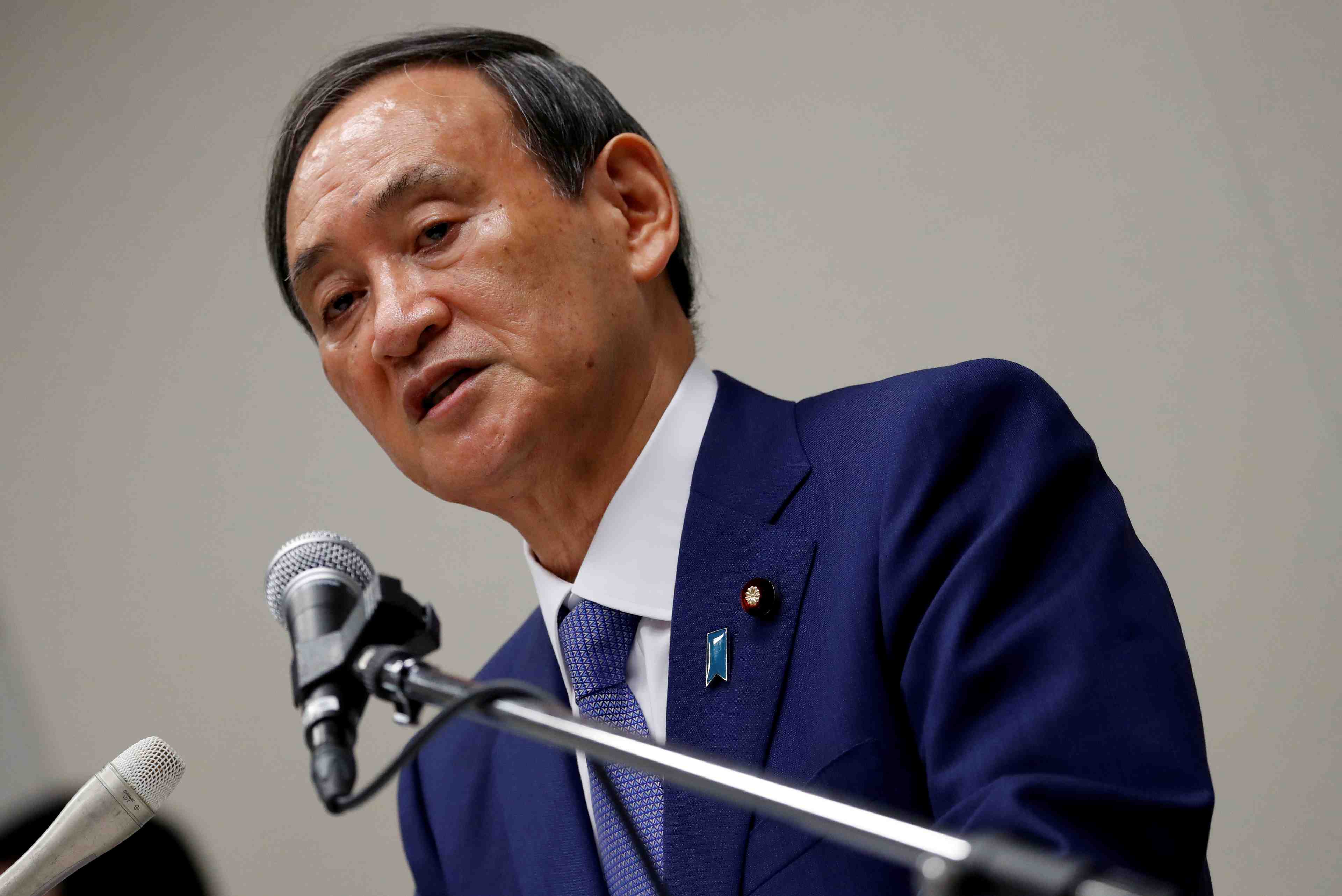 Japon: suga pour la poursuite d'une politique monetaire ultra-accommodante