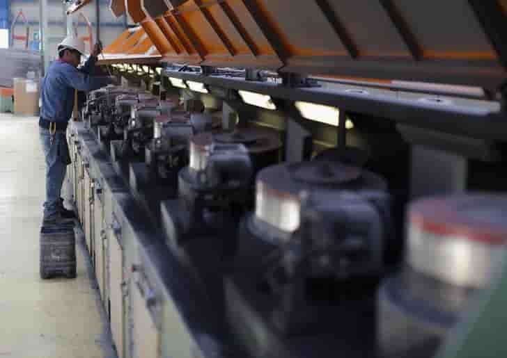 Ralentissement de la croissance de l'activite manufacturiere aux etats-unis