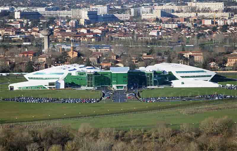 Les locaux de Pierre Fabre sur l'Oncopole, à Toulouse