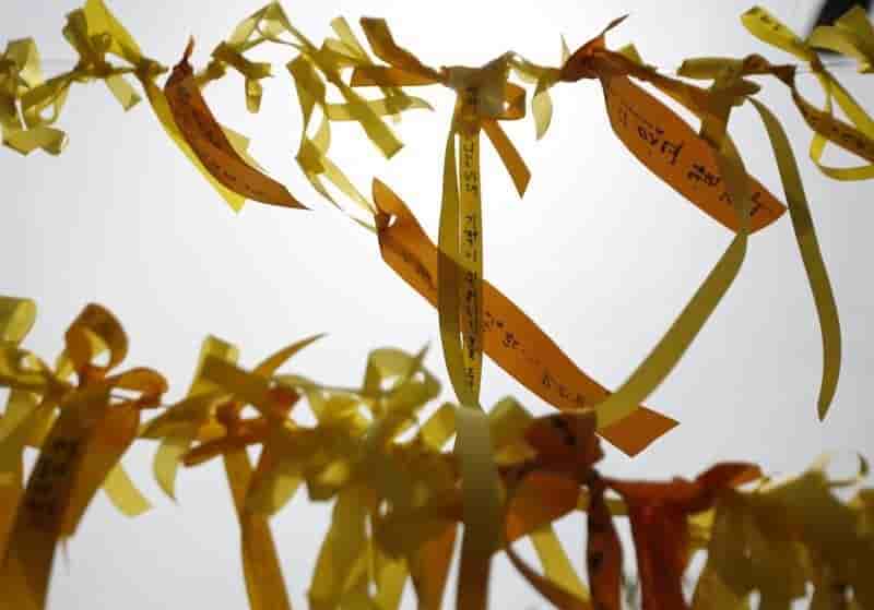 Les familles des victimes du naufrage du sewol toucheront de 125.000 a 500.000 euros