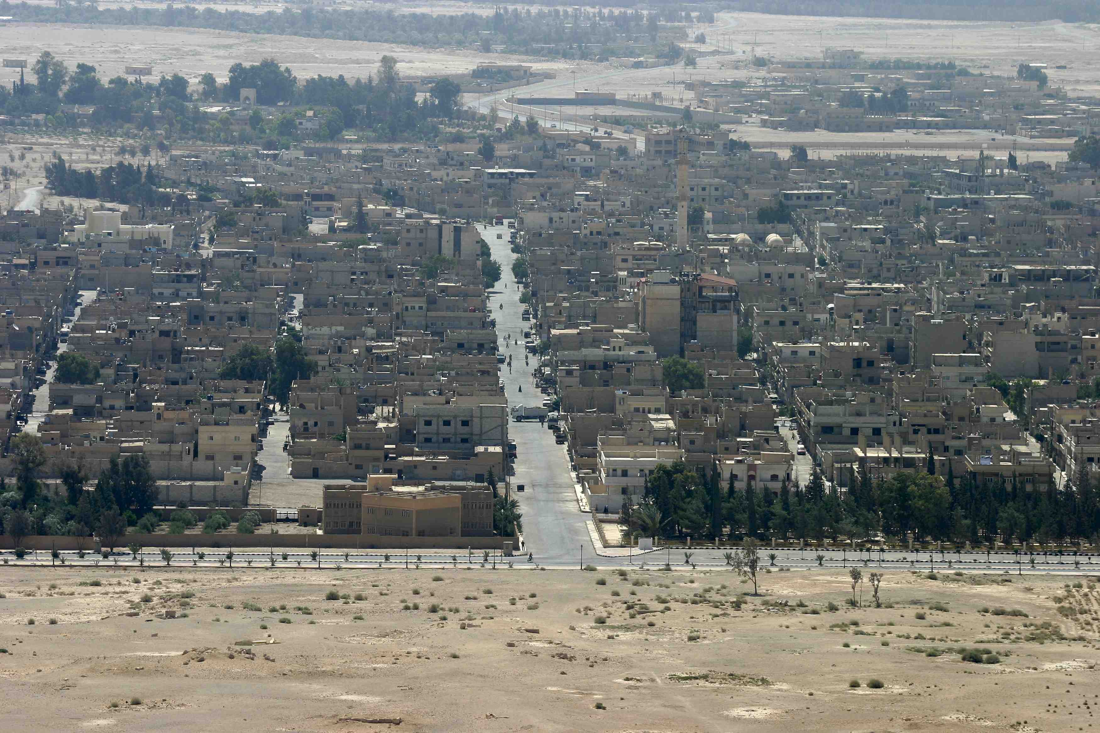 L’etat islamique a procede a de nouvelles destructions sur le site de palmyre