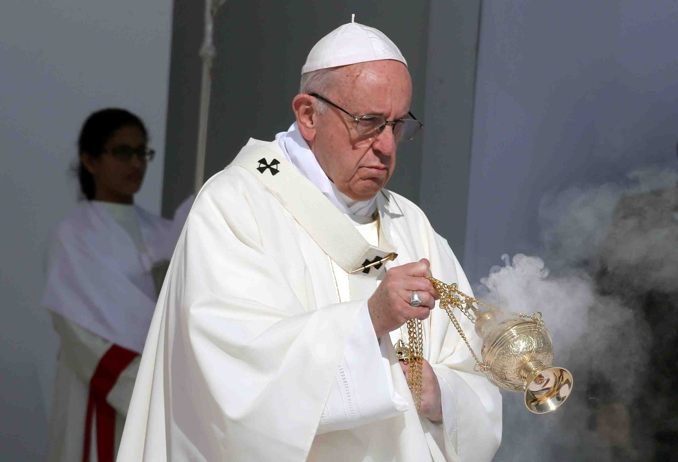 Le pape appelle a lutter contre le trafic d'etre humains