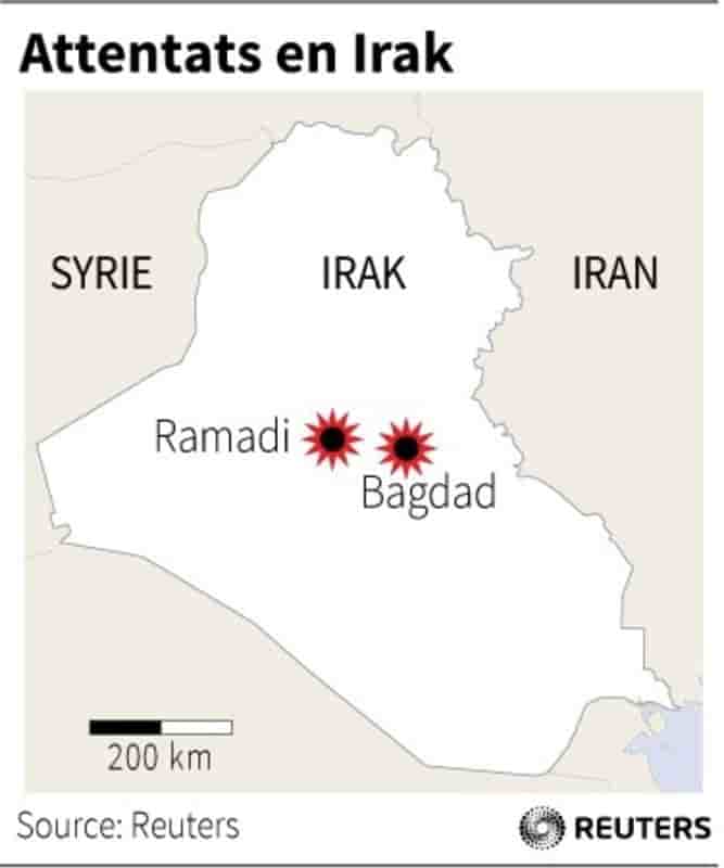 Attentats à la voiture piégée en Irak, au moins 12 morts