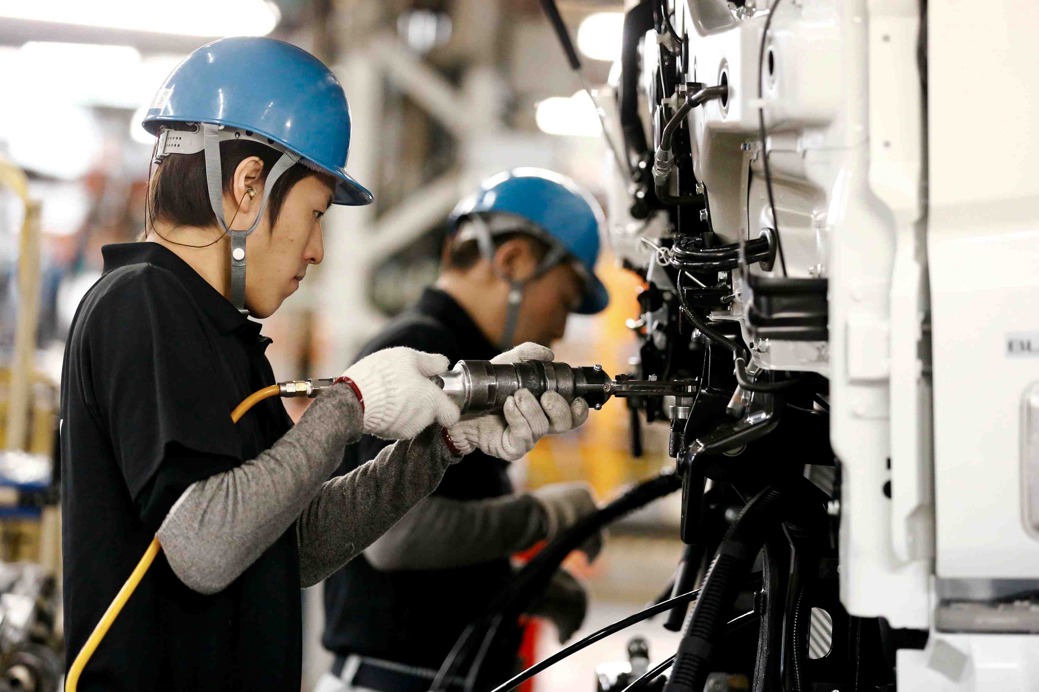 L'industrie montre des signes de faiblesse en asie