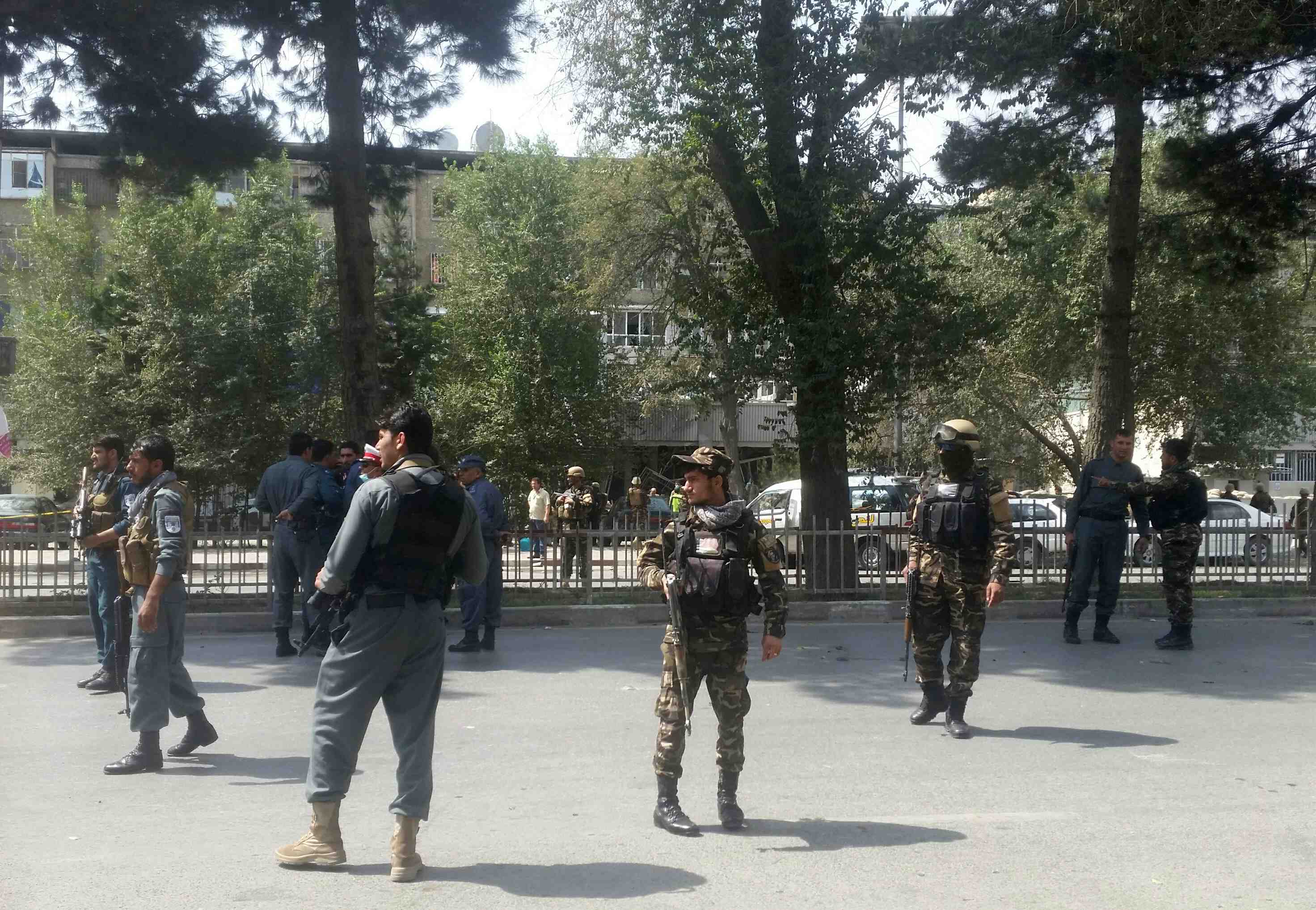 Explosion pres de l'ambassade des etats-unis en afghanistan